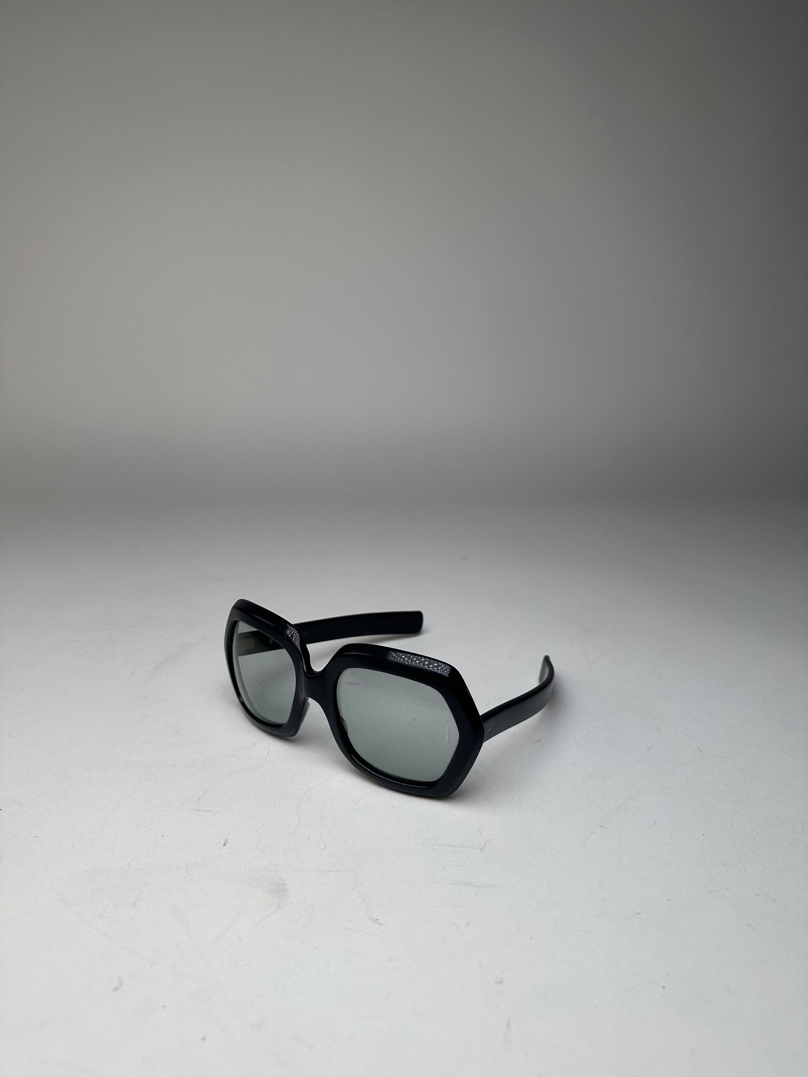 Givenchy Vintage Oberd Sunglasses Black Blue Size ONE SIZE - 7 Thumbnail