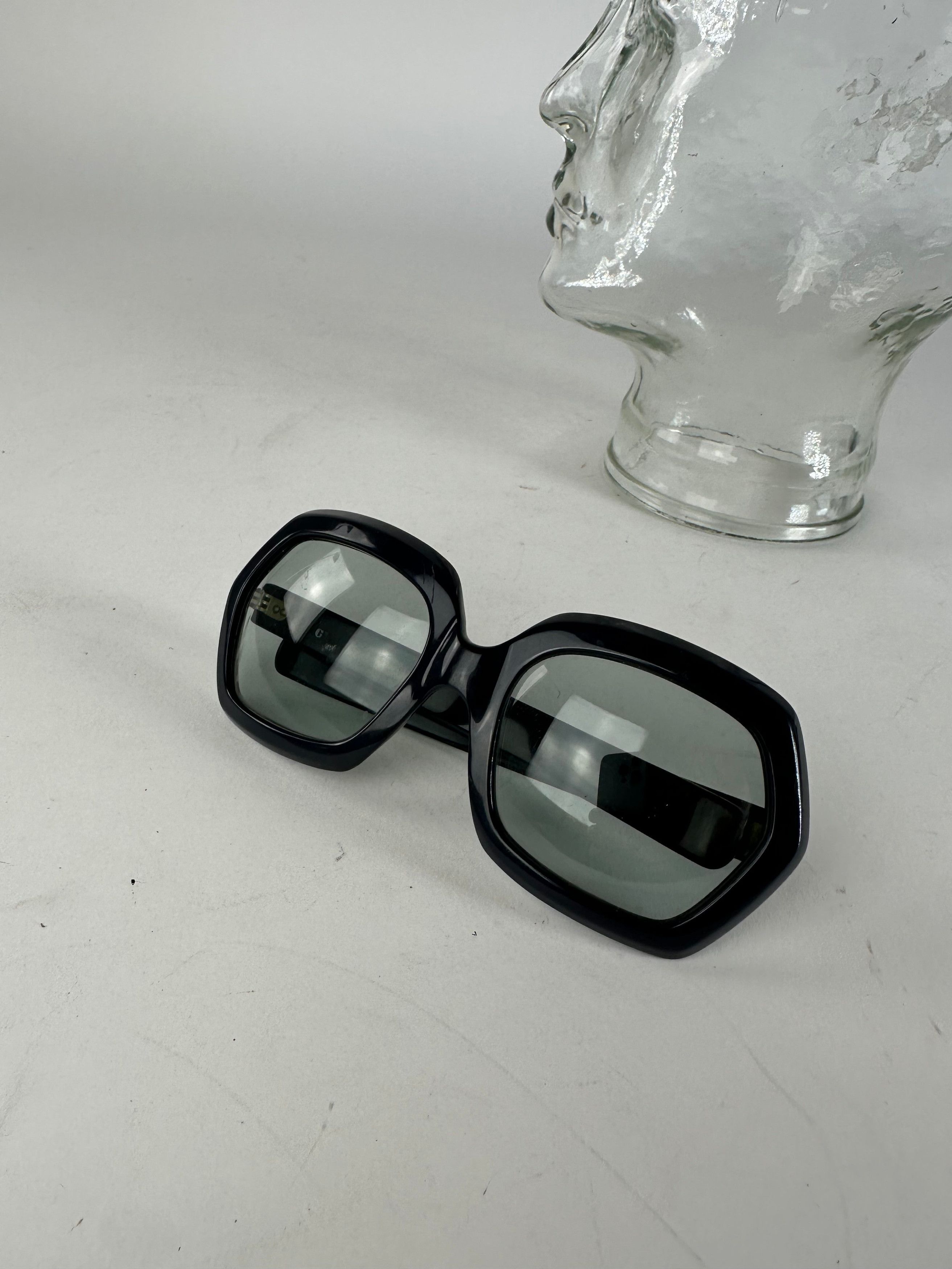 Givenchy Vintage Oberd Sunglasses Black Blue Size ONE SIZE - 11 Thumbnail