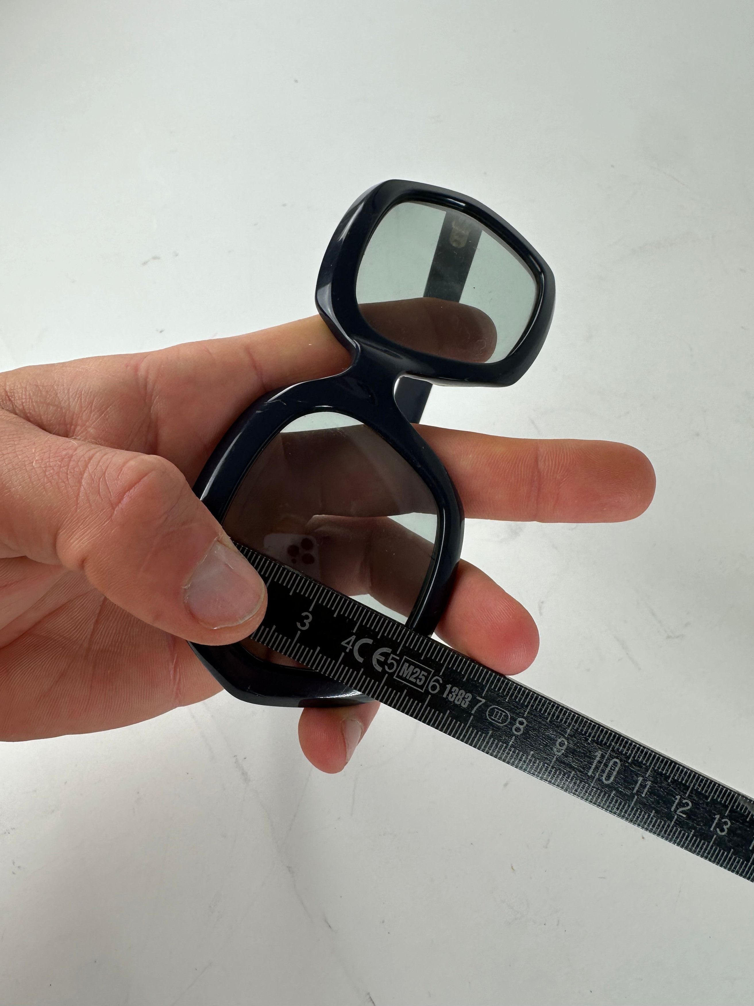 Givenchy Vintage Oberd Sunglasses Black Blue Size ONE SIZE - 9 Thumbnail