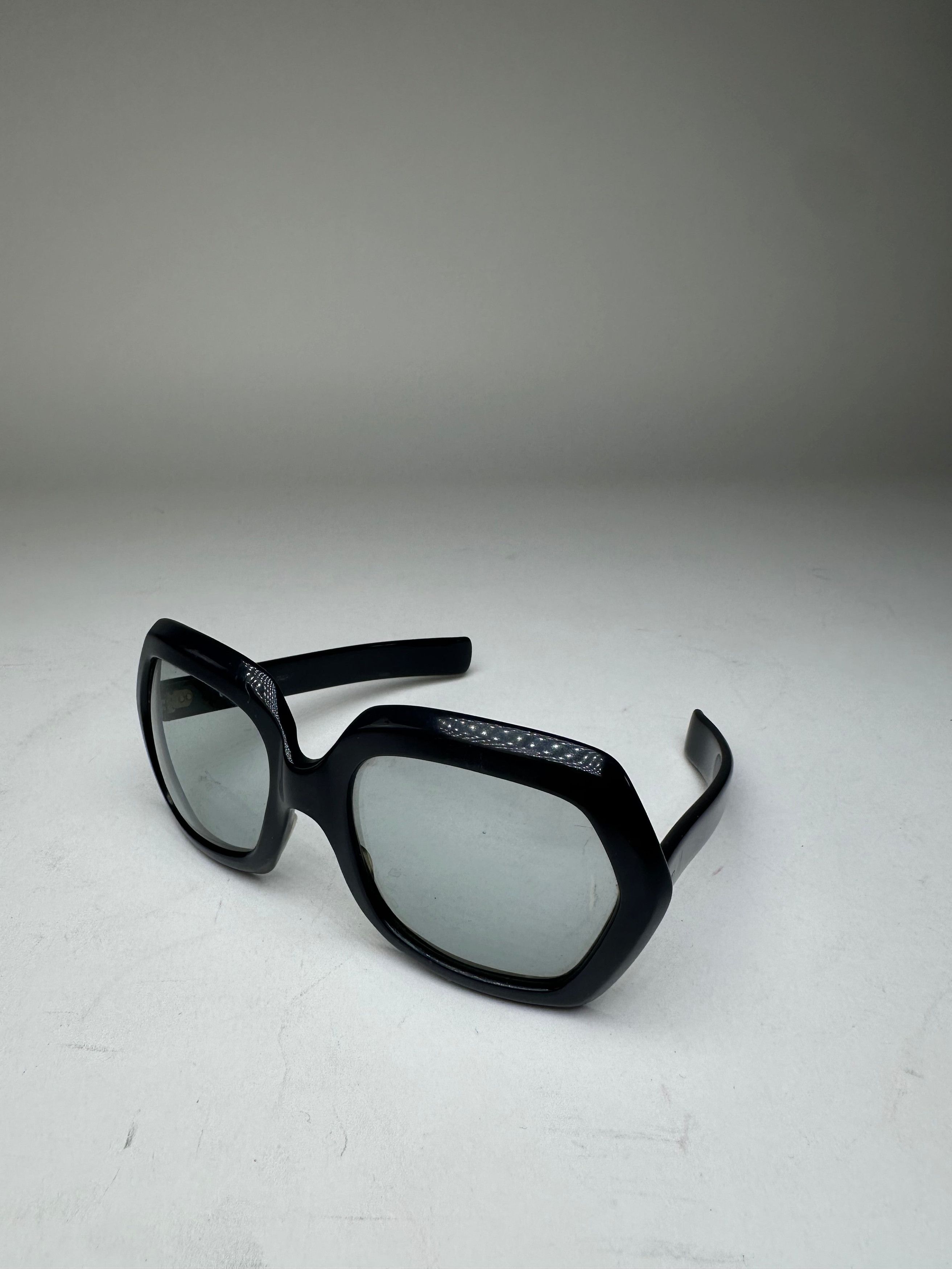 Givenchy Vintage Oberd Sunglasses Black Blue Size ONE SIZE - 12 Thumbnail