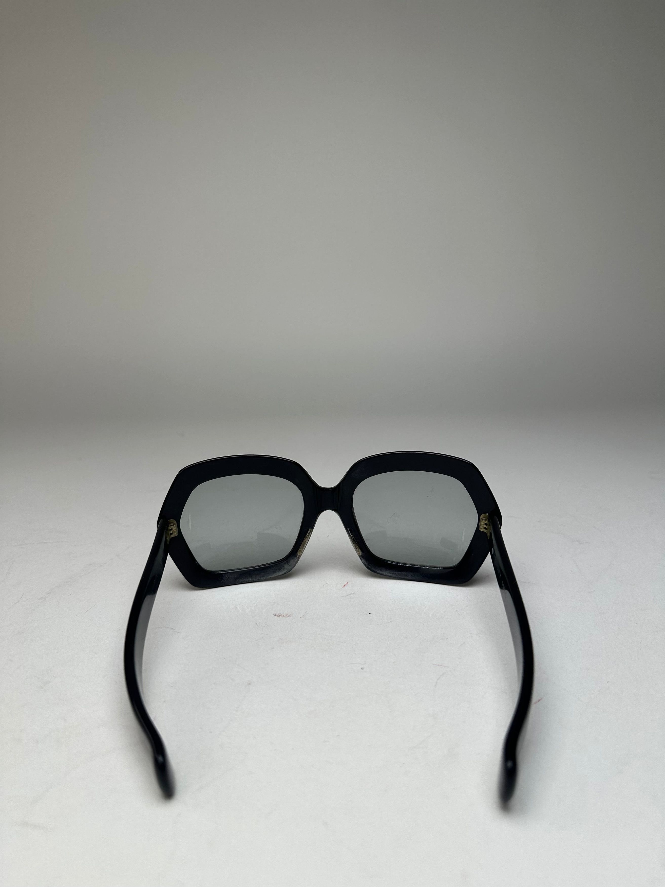 Givenchy Vintage Oberd Sunglasses Black Blue Size ONE SIZE - 3 Thumbnail