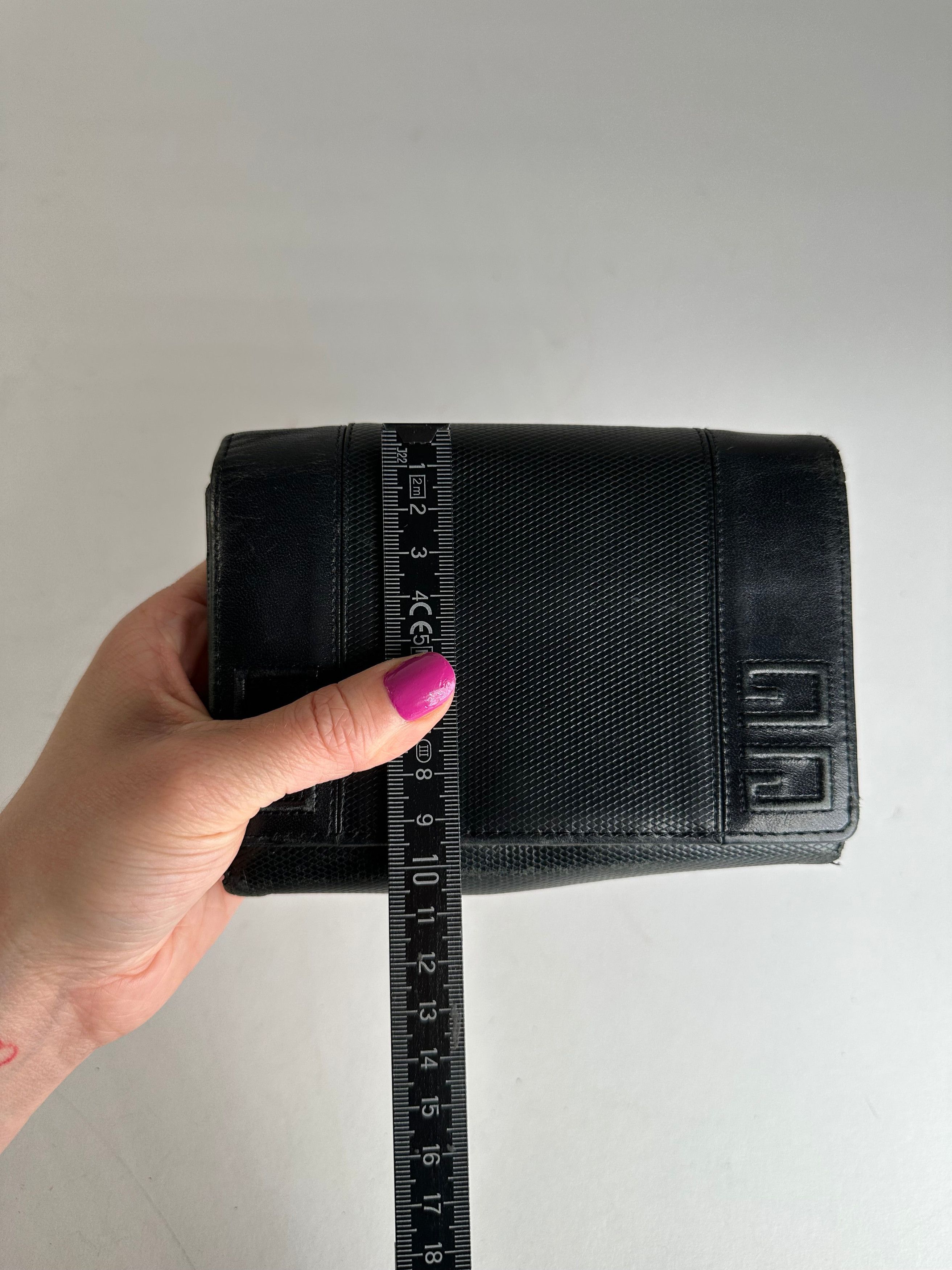 Givenchy Vintage Leather Wallet Black Size ONE SIZE - 7 Thumbnail