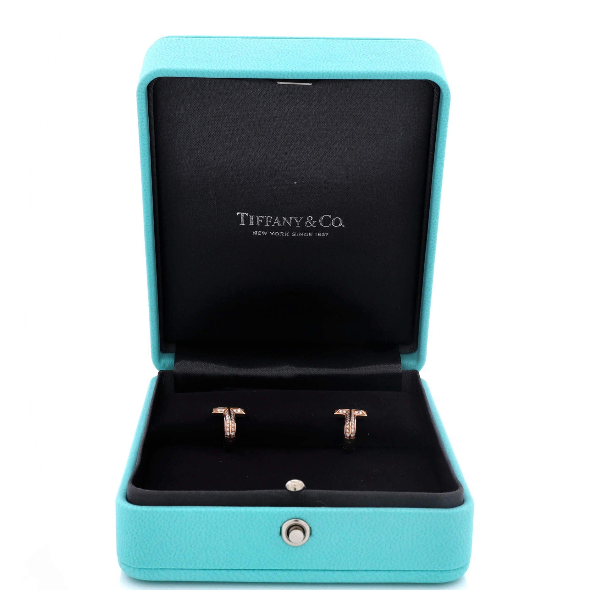 Tiffany & Co. T1 Huggie Hoop Earrings Size ONE SIZE - 2 Thumbnail