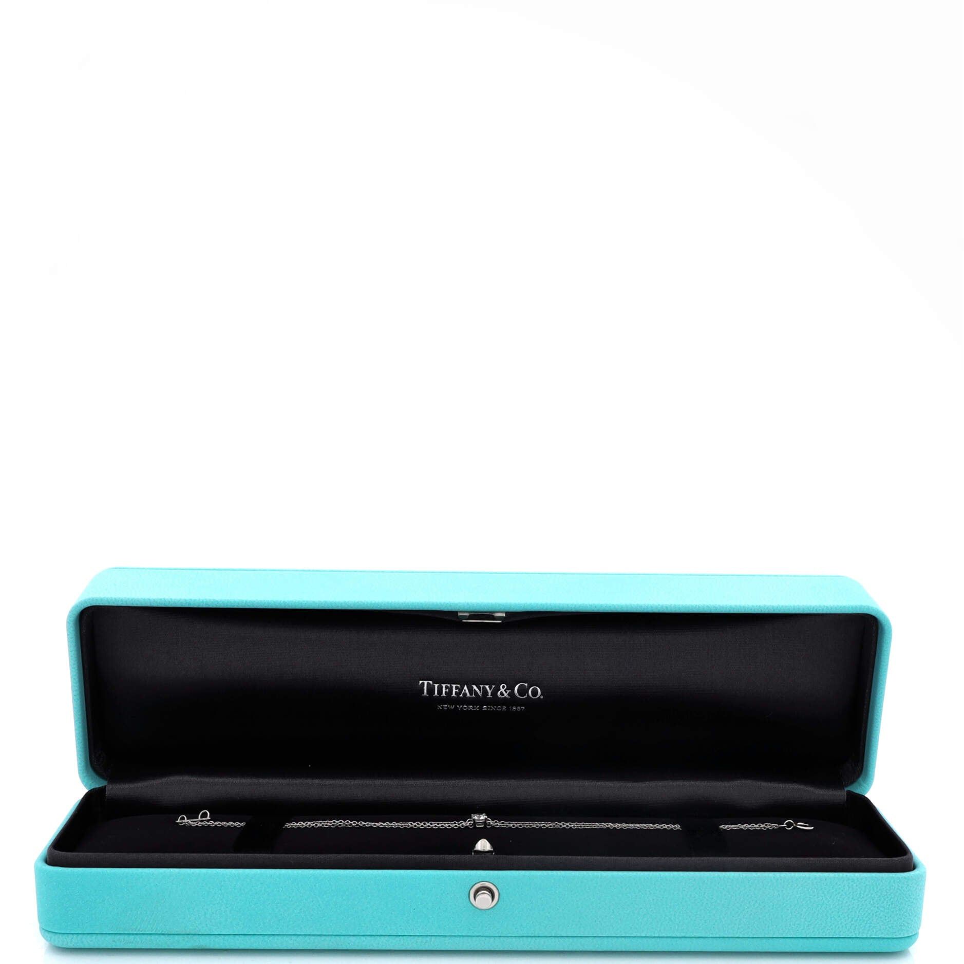 Tiffany & Co. Solitaire Double Chain Bracelet Size ONE SIZE - 2 Thumbnail