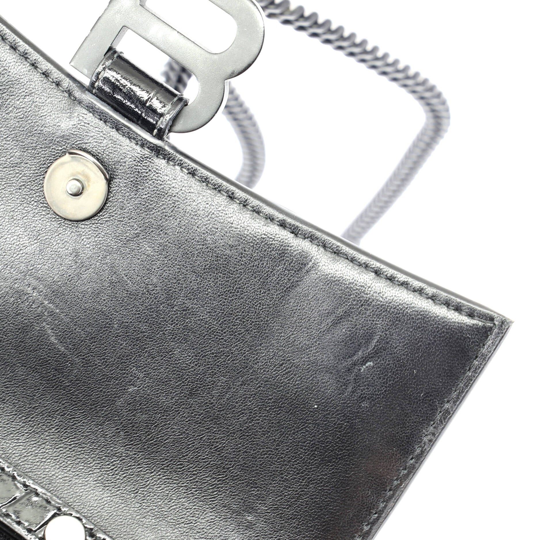 Balenciaga Hourglass Chain Wallet Size ONE SIZE - 7 Thumbnail