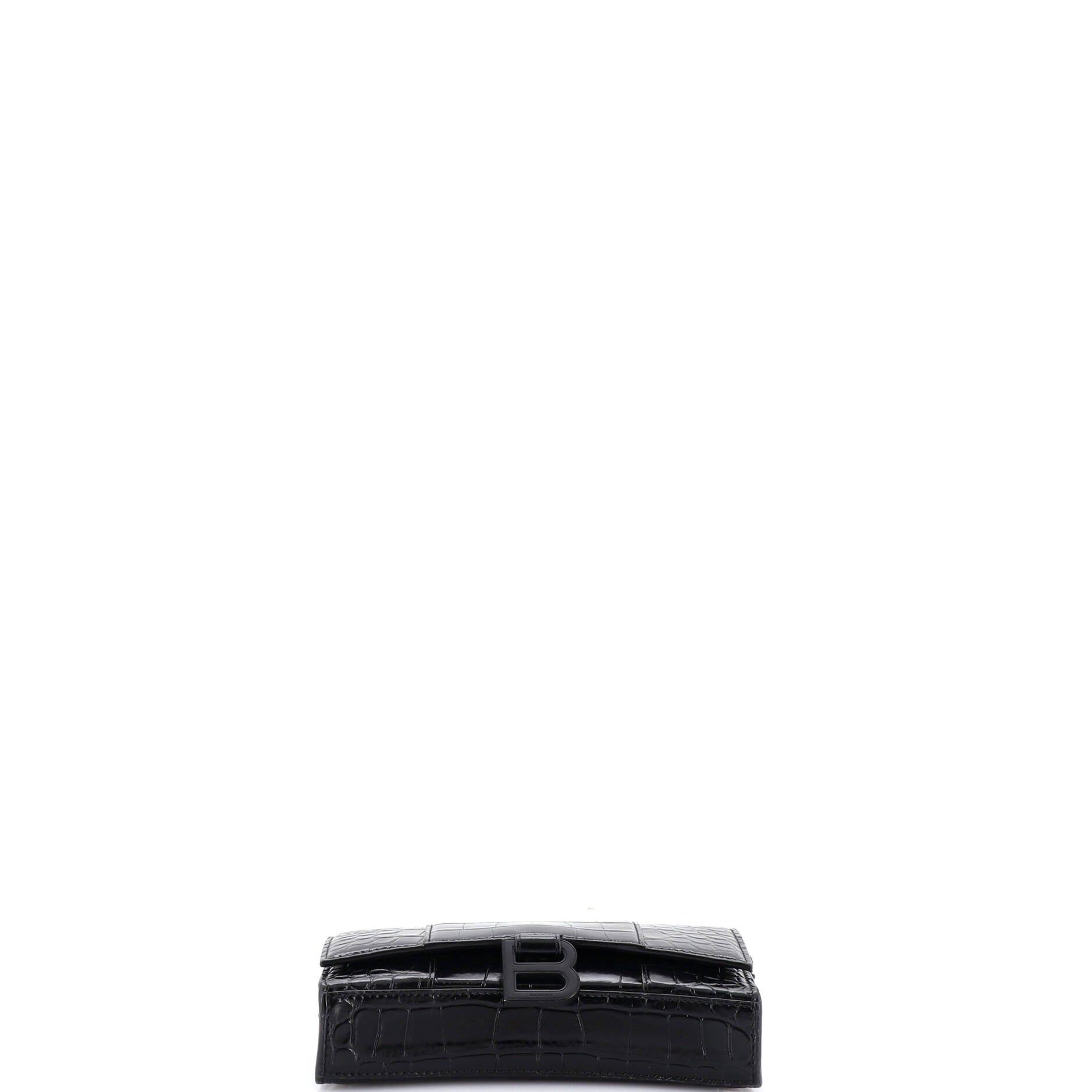 Balenciaga Hourglass Chain Wallet Size ONE SIZE - 4 Thumbnail