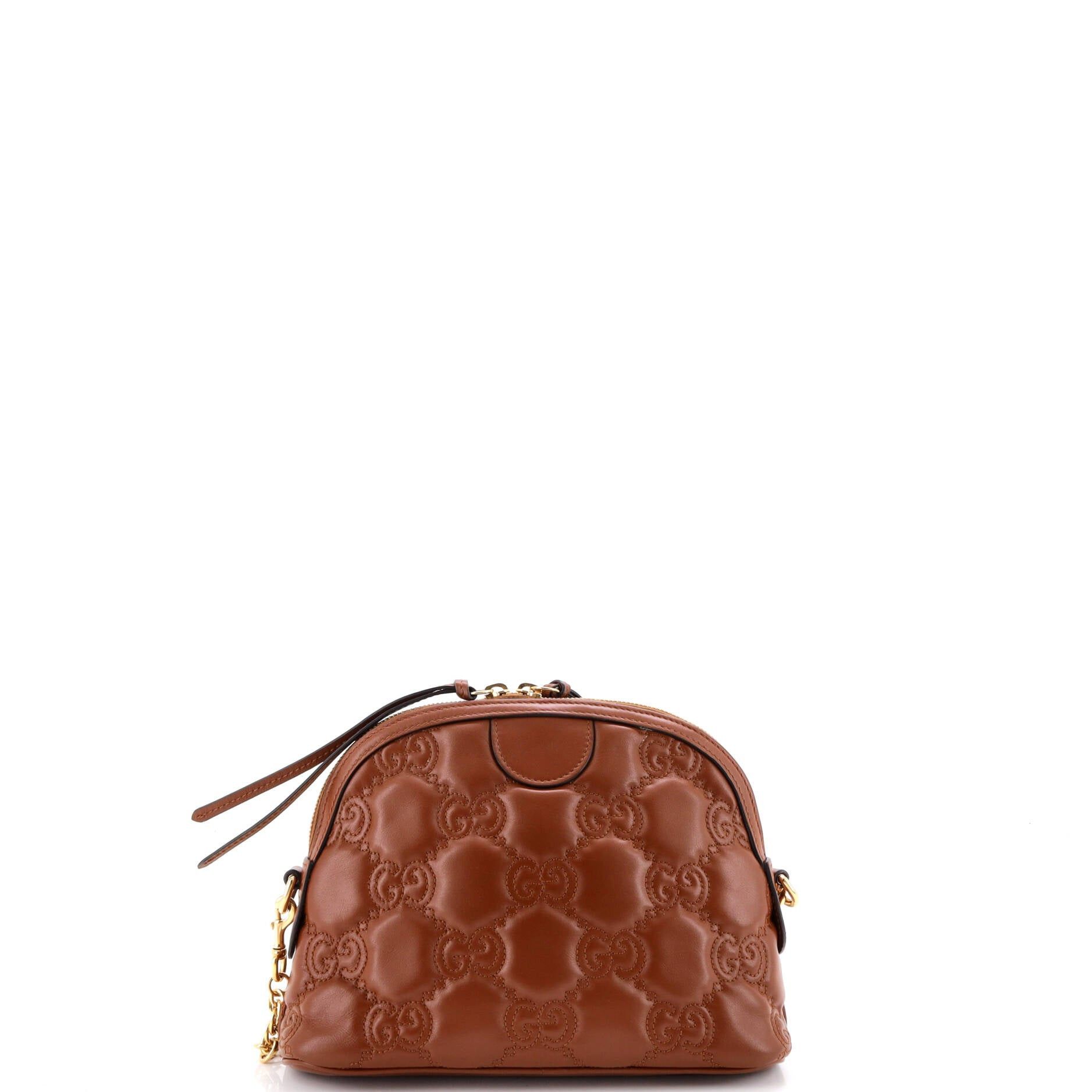 Gucci Dome Chain Zip Shoulder Bag Size ONE SIZE - 3 Thumbnail