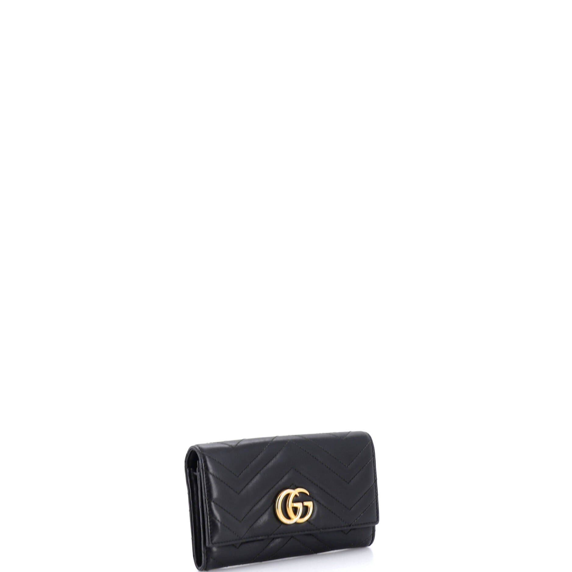 Gucci GG Marmont Continental Wallet Size ONE SIZE - 2 Thumbnail
