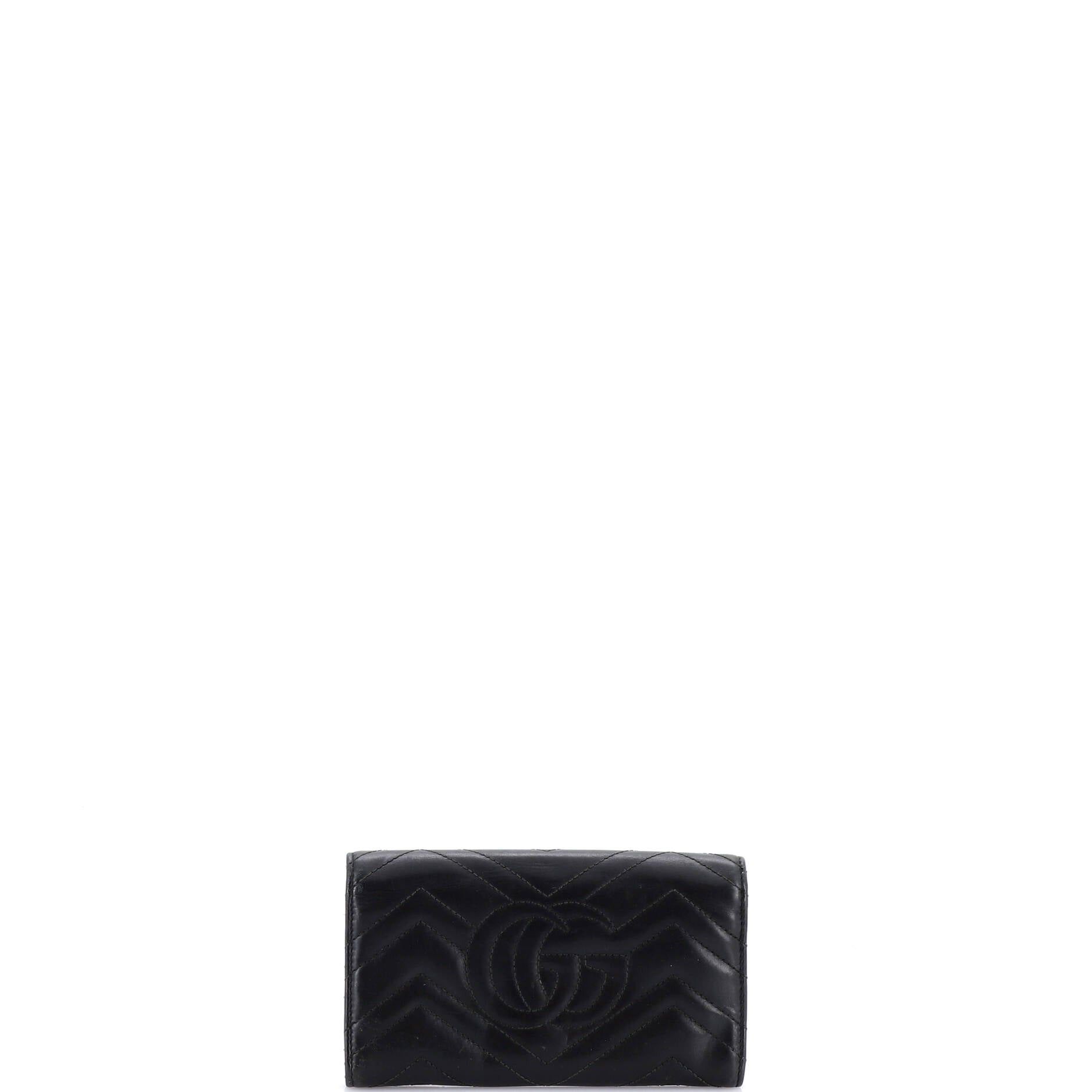 Gucci GG Marmont Continental Wallet Size ONE SIZE - 3 Thumbnail