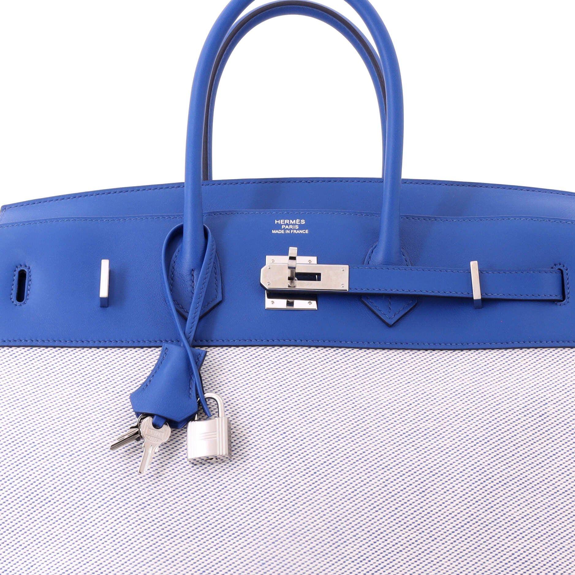 Hermes Fray Fray Birkin Bag Size ONE SIZE - 6 Thumbnail
