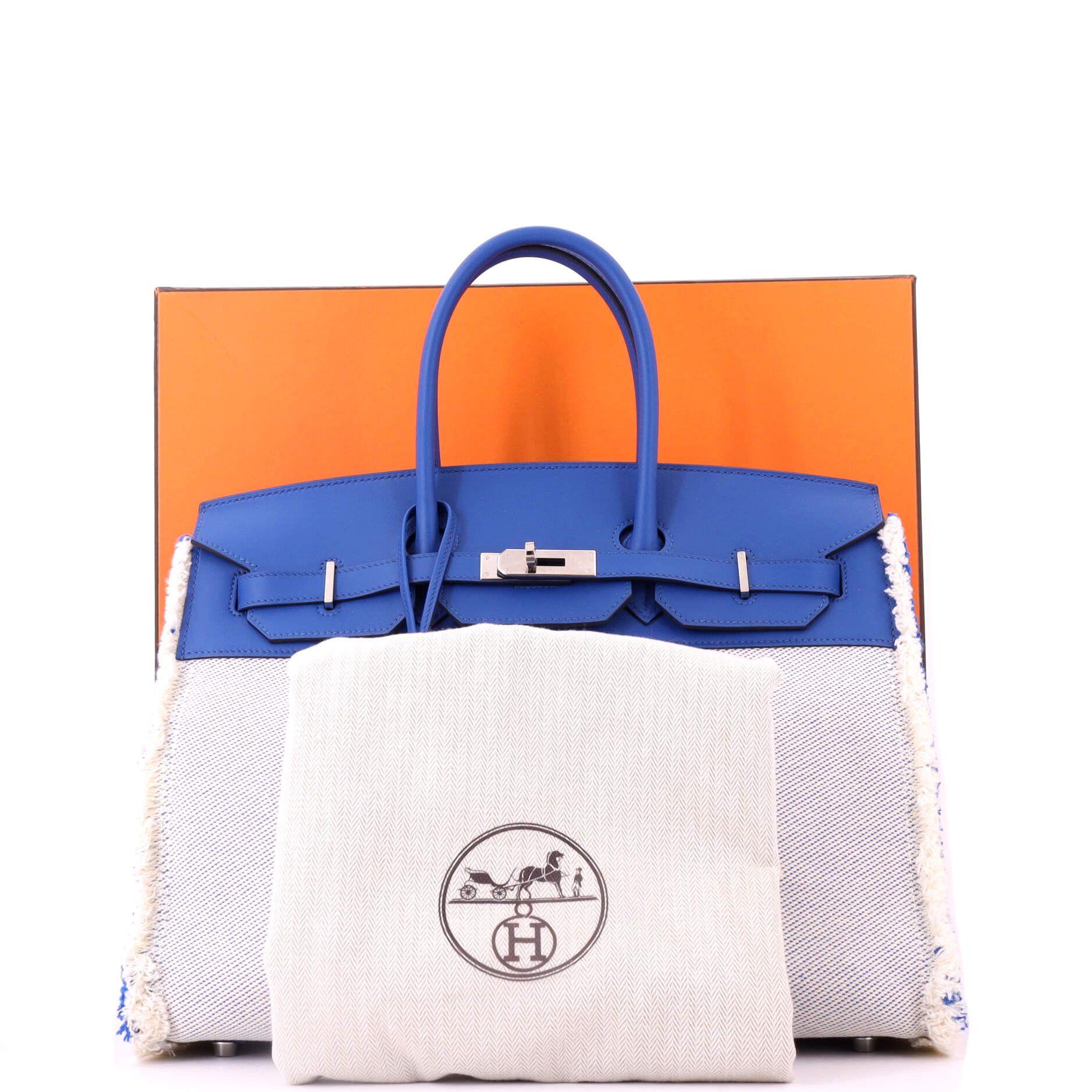 Hermes Fray Fray Birkin Bag Size ONE SIZE - 2 Thumbnail