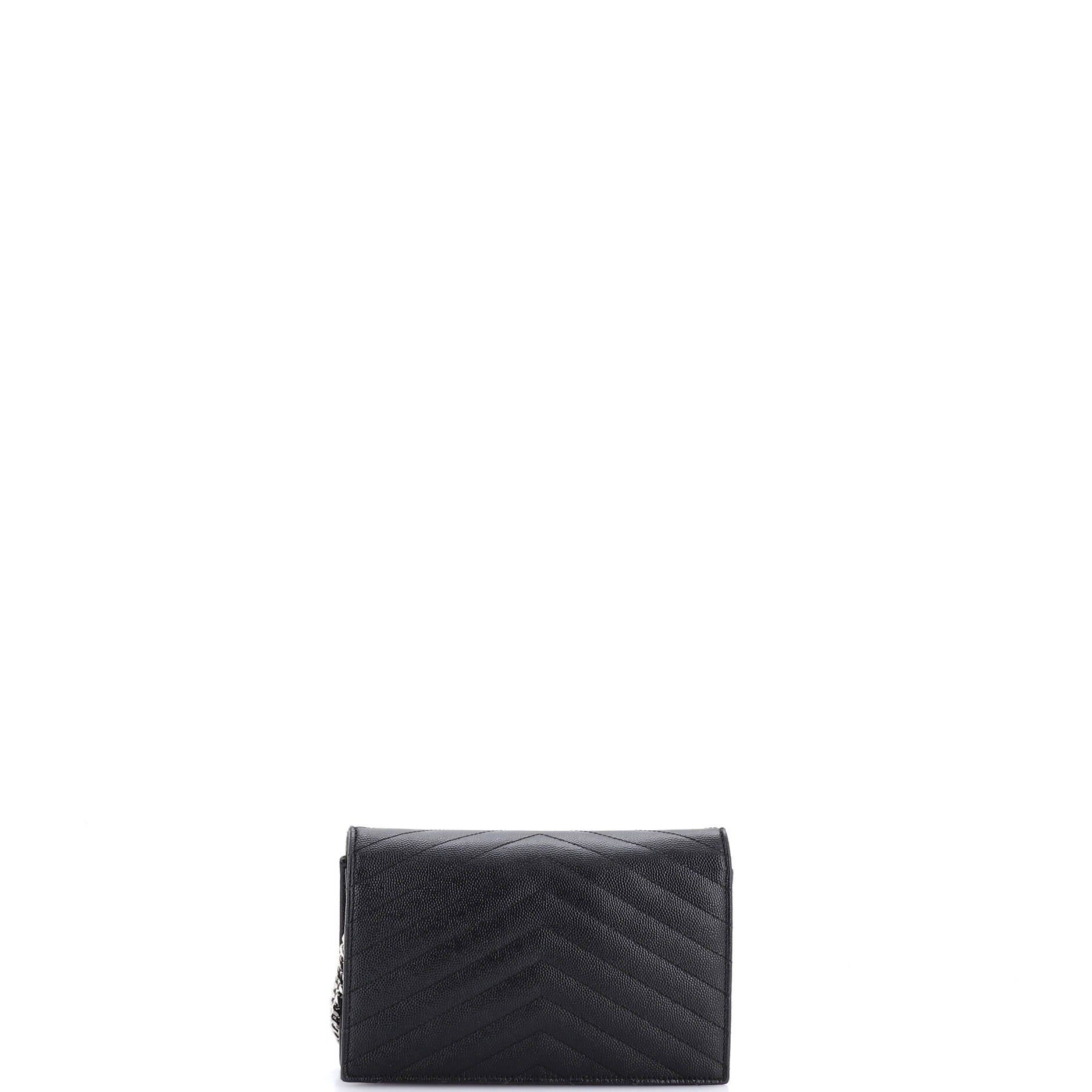 Saint Laurent Paris Classic Monogram Wallet on Chain Size ONE SIZE - 3 Thumbnail