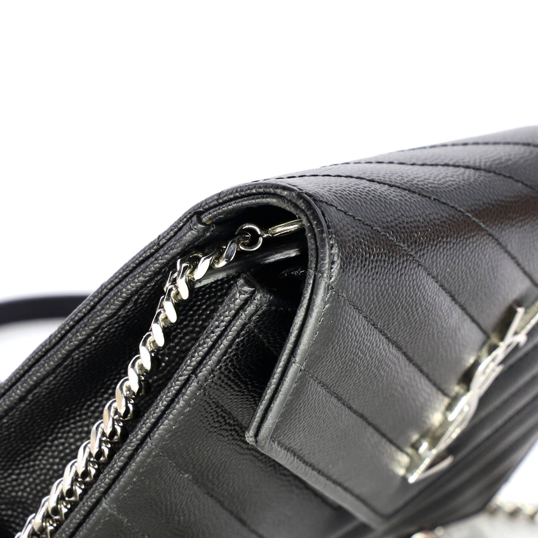 Saint Laurent Paris Classic Monogram Wallet on Chain Size ONE SIZE - 6 Thumbnail