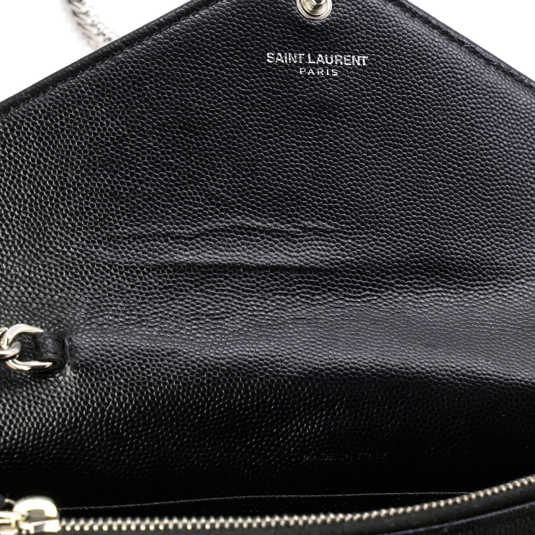 Saint Laurent Paris Classic Monogram Wallet on Chain Size ONE SIZE - 7 Thumbnail