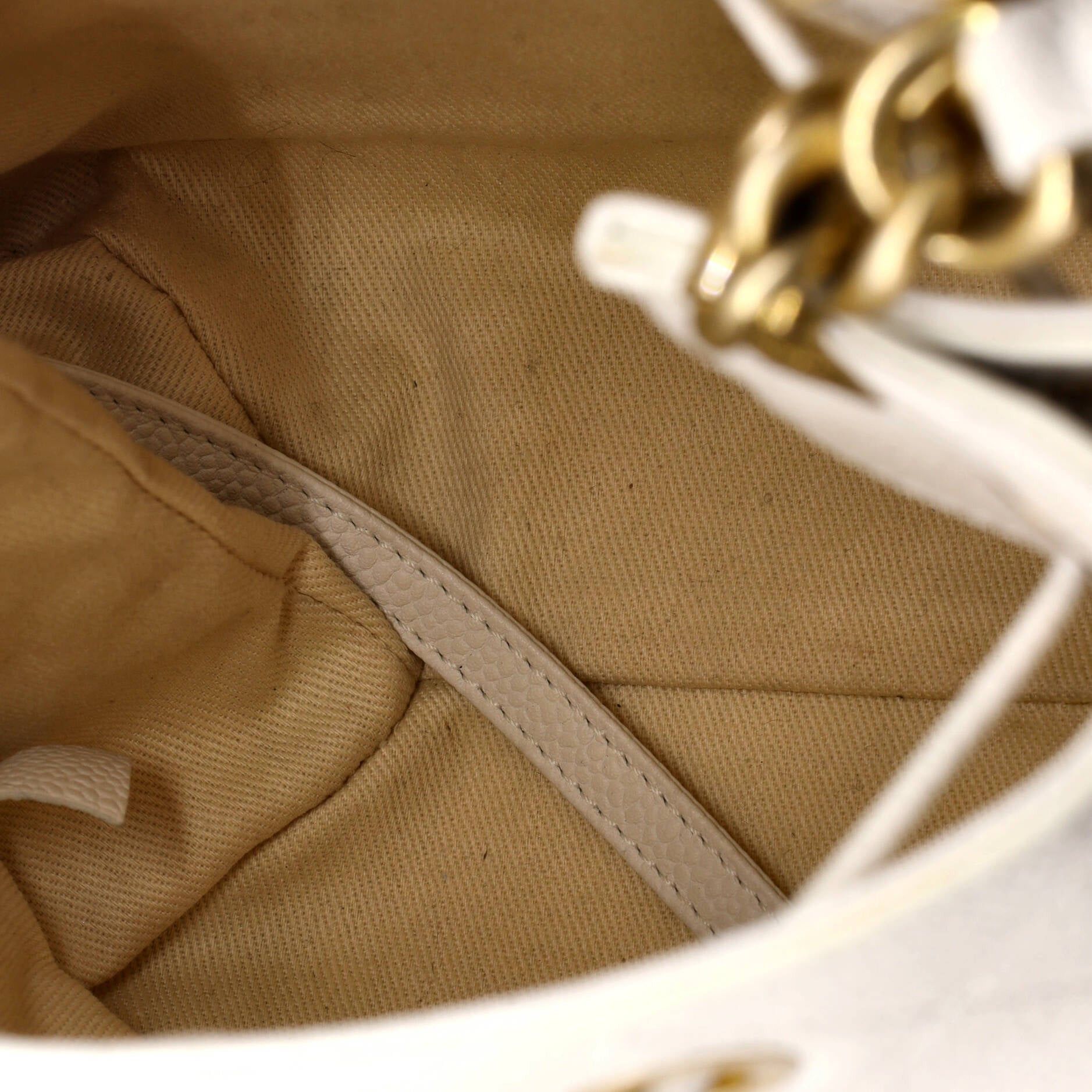 Chanel CC Top Handle Chain Drawstring Bucket Bag Size ONE SIZE - 6 Thumbnail