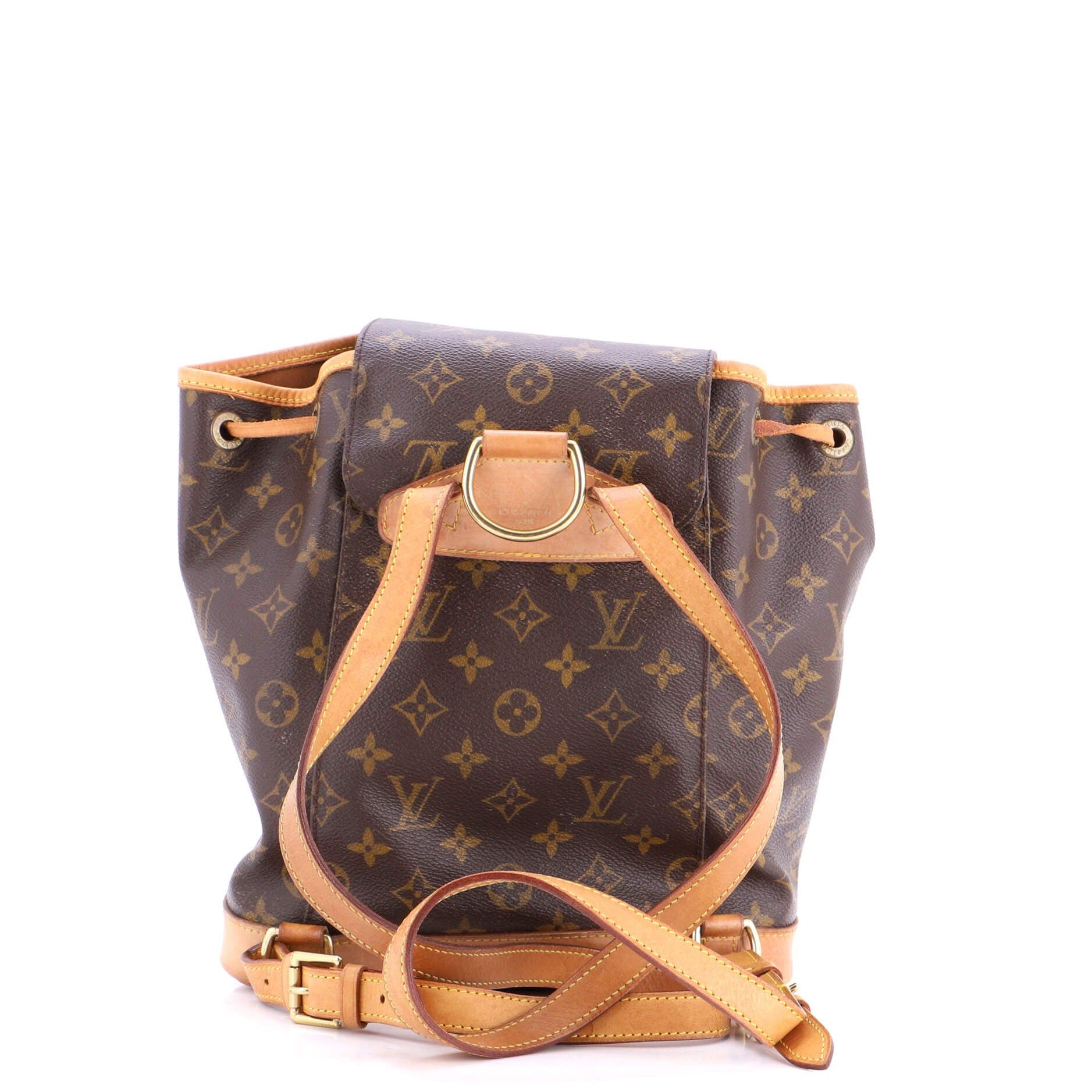 Louis Vuitton Vintage Montsouris Backpack Size ONE SIZE - 3 Thumbnail