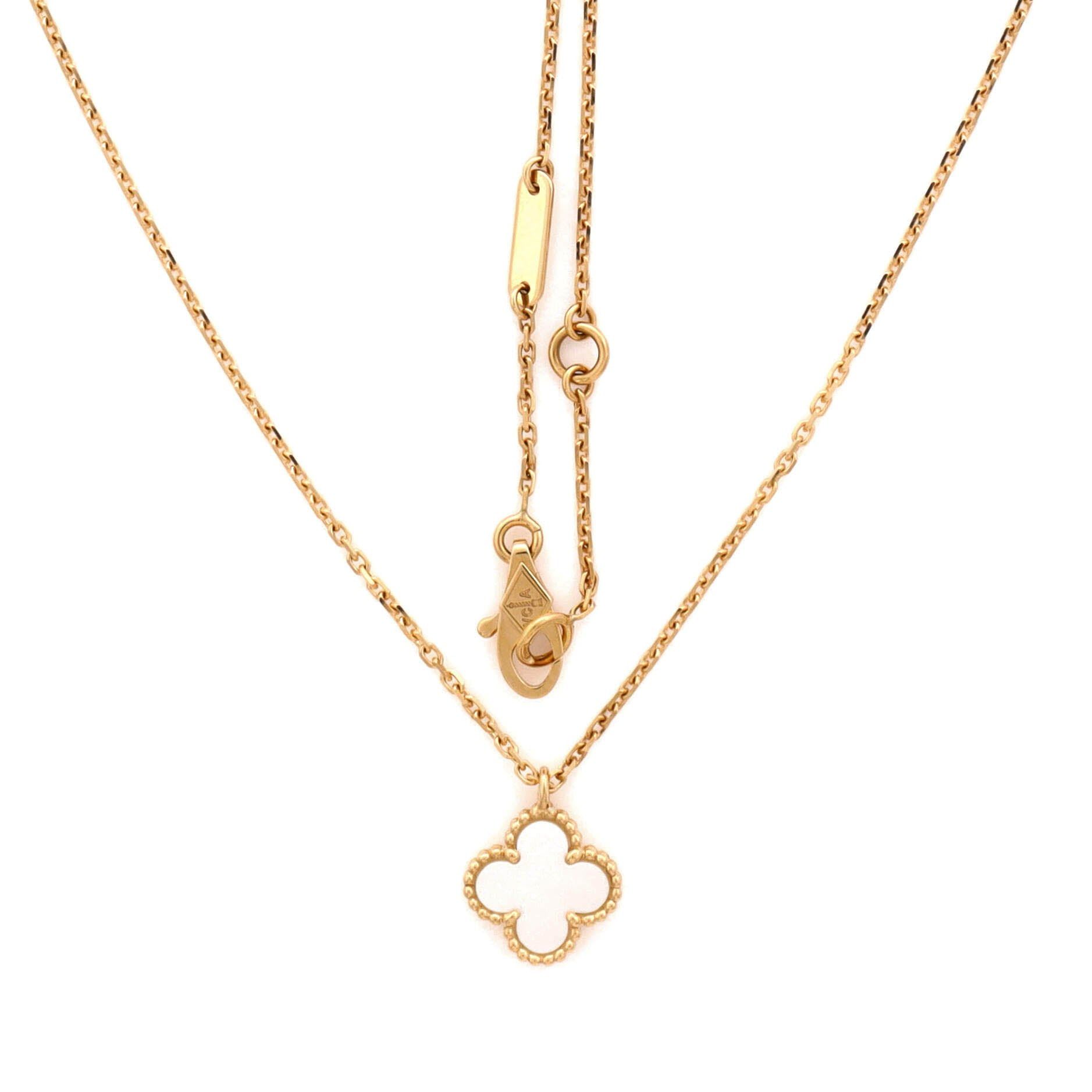 Van Cleef & Arpels Sweet Alhambra Pendant Necklace Size ONE SIZE - 3 Thumbnail
