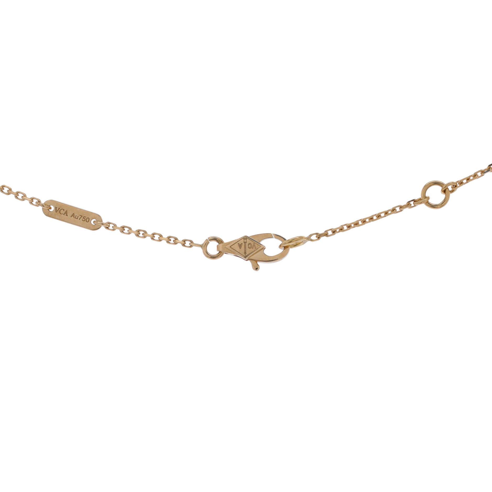 Van Cleef & Arpels Sweet Alhambra Butterfly Pendant Necklace Size ONE SIZE - 4 Thumbnail