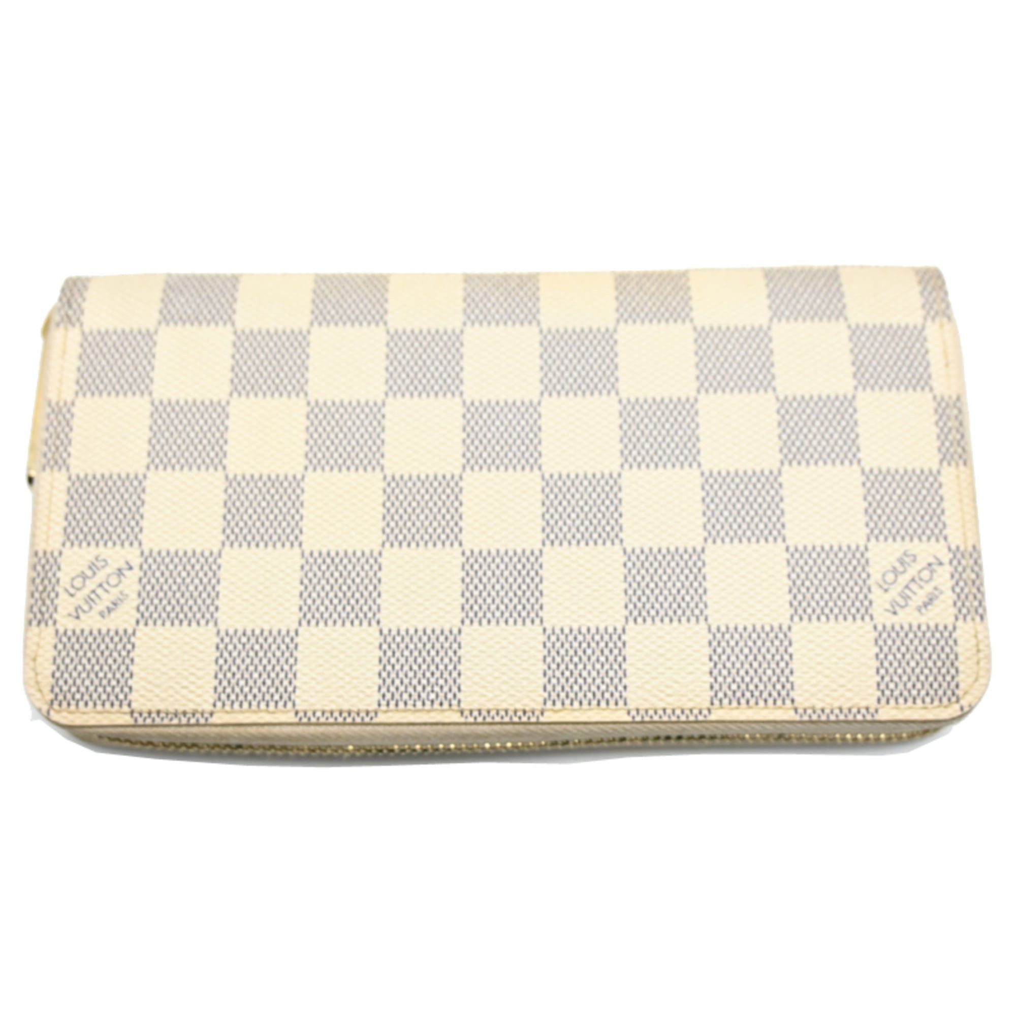 Louis Vuitton Louis Vuitton Damier Azur Zippy Wallet Women's Long N60019 Size ONE SIZE - 2 Thumbnail