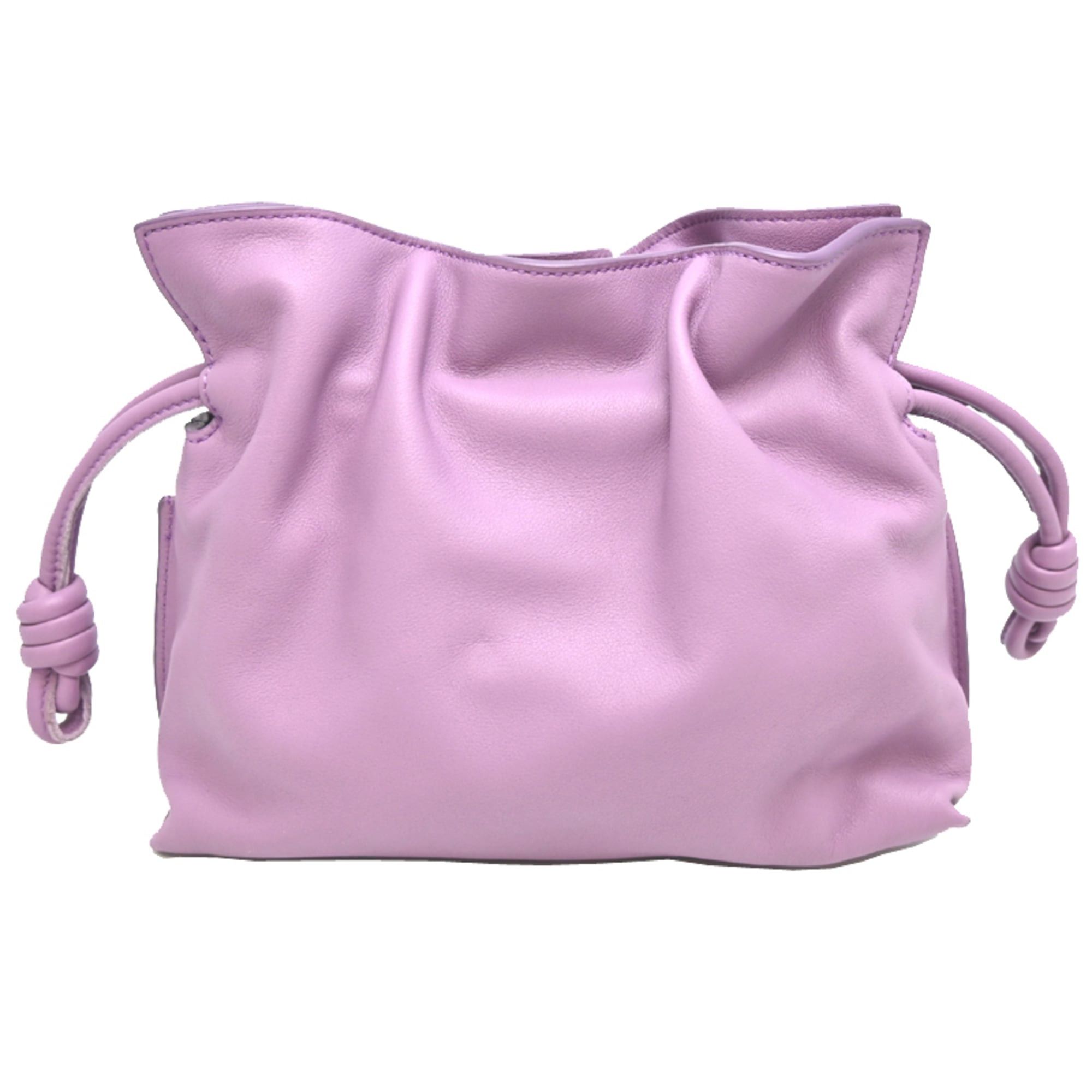 Loewe Loewe Flamenco Clutch Mini Bag Women's Shoulder A411FCx237 Leather Purple Size ONE SIZE - 2 Thumbnail