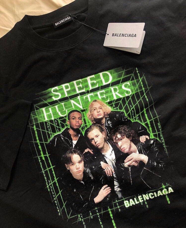 balenciaga speedhunters tee