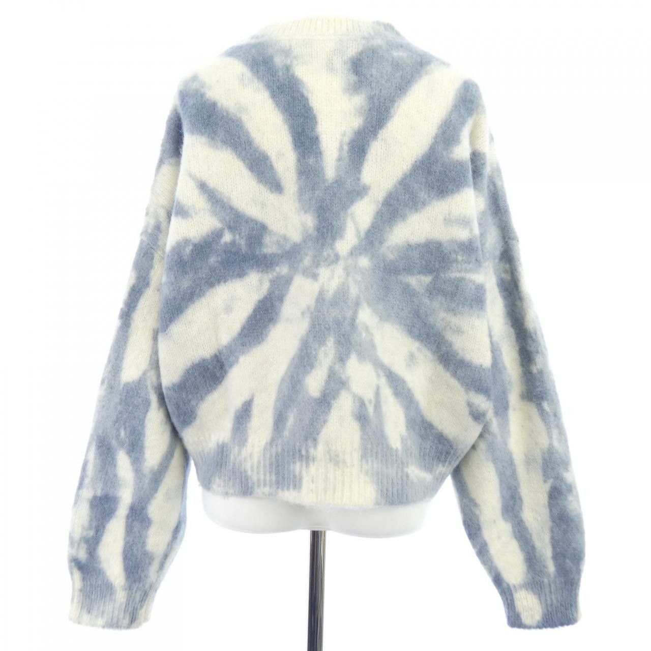 Celine Celine CELINE Triomphe Tie-dye Knit Textile Tops 2AE5O800X DUTY FREE for USA Size ONE SIZE - 2 Thumbnail
