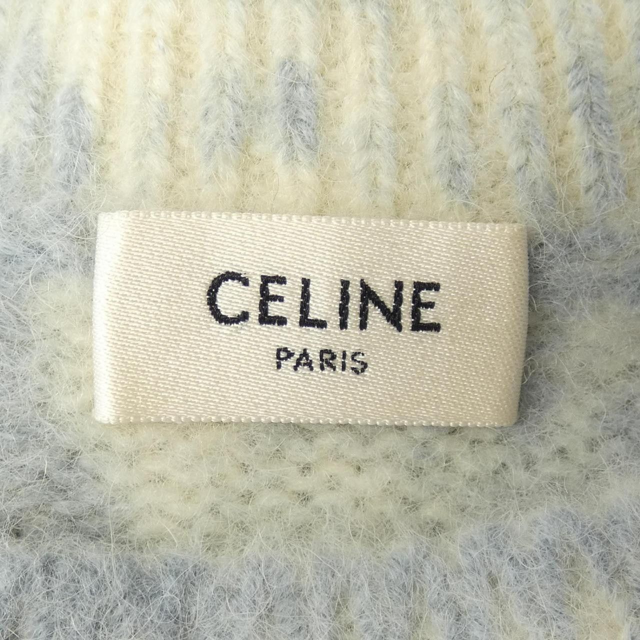 Celine Celine CELINE Triomphe Tie-dye Knit Textile Tops 2AE5O800X DUTY FREE for USA Size ONE SIZE - 4 Thumbnail