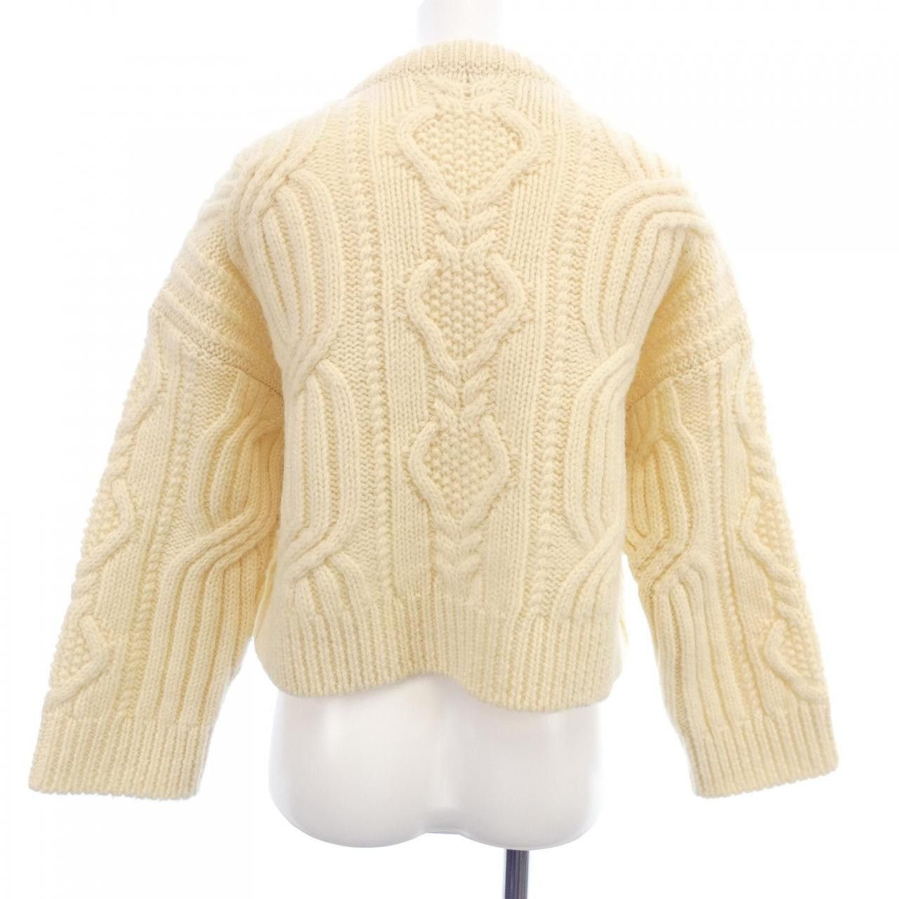 Celine Celine CELINE Triomphe Knit Textile Tops 2AH87050V DUTY FREE for USA Size ONE SIZE - 2 Thumbnail