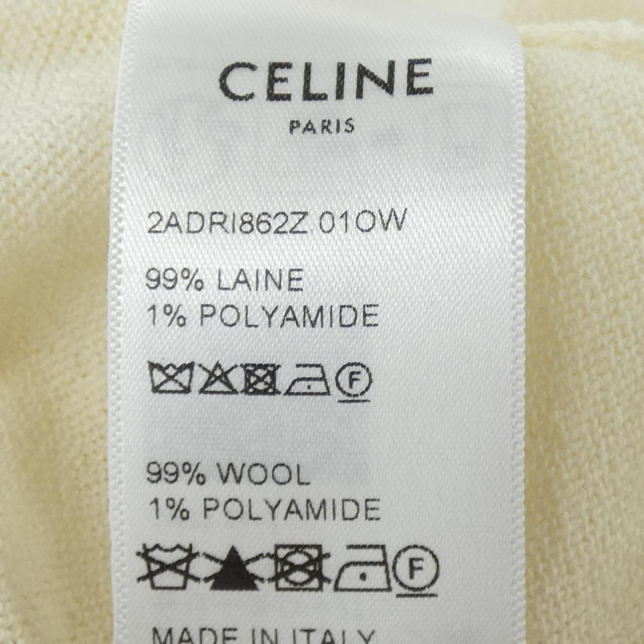 Celine Celine Celine Triomphe Knit Textile Tops 2ADRI862Z DUTY FREE for USA Size ONE SIZE - 3 Thumbnail