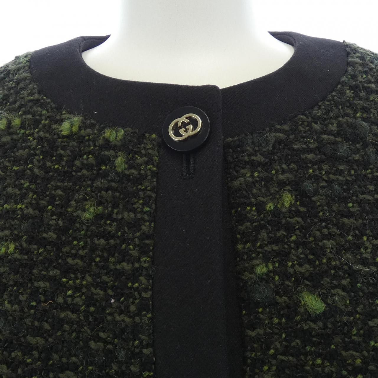 Gucci Gucci Gucci Collarless Jacket Others Outerwear 846394ZAUCL DUTY FREE for USA Size ONE SIZE - 6 Thumbnail