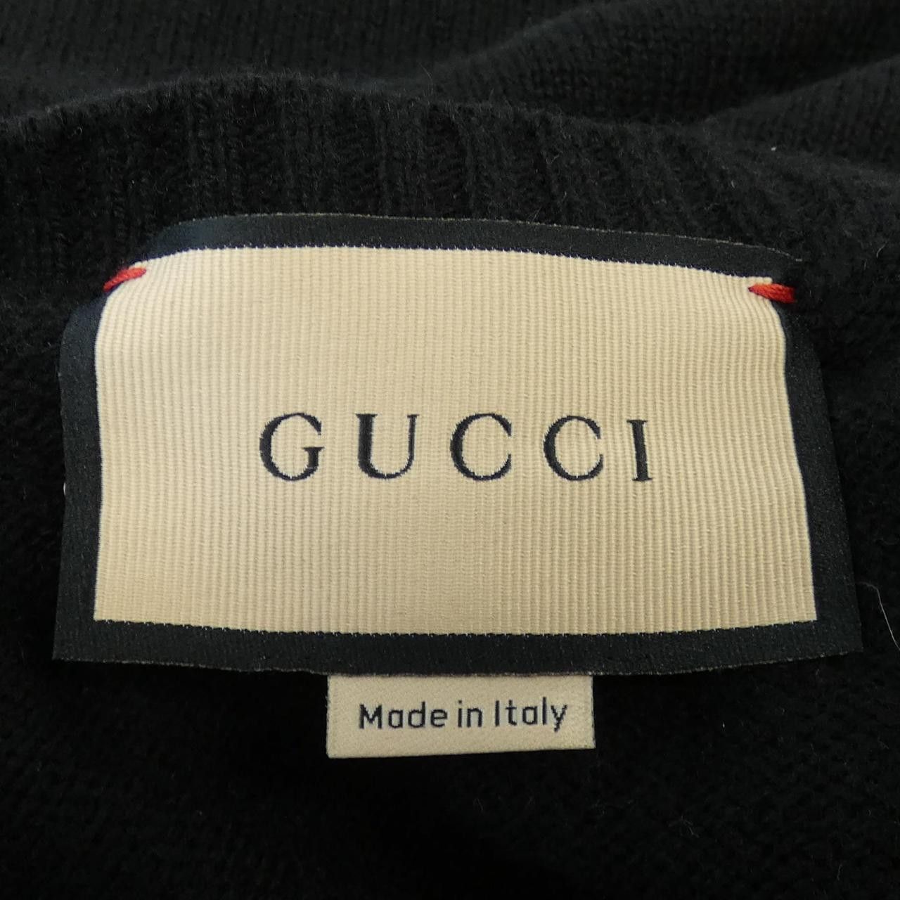 Gucci Gucci Gucci Cashmere Cardigan Textile Tops 678441XKB1R DUTY FREE for USA Size ONE SIZE - 4 Thumbnail