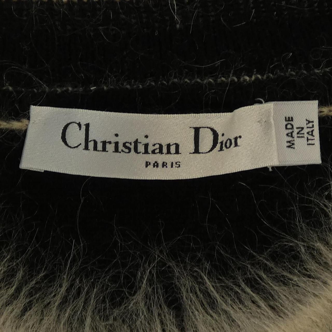 Dior Dior Christian Dior L'UNION FAIT FORCE Cashmere Blend Knitwear Textile Tops 244S41AM410 DUTY FREE for USA Size ONE SIZE - 4 Thumbnail