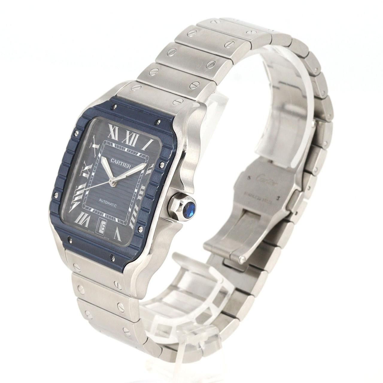 Cartier Cartier Cartier Santos de Cartier Stainless Steel Automatic Metal Automatic WSSA0048 DUTY FREE for USA Size ONE SIZE - 2 Thumbnail