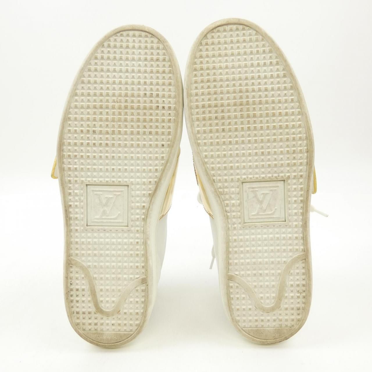 Louis Vuitton Louis Vuitton Louis Vuitton Frontrow Sneakers Leather Shoes DUTY FREE for USA Size ONE SIZE - 4 Thumbnail