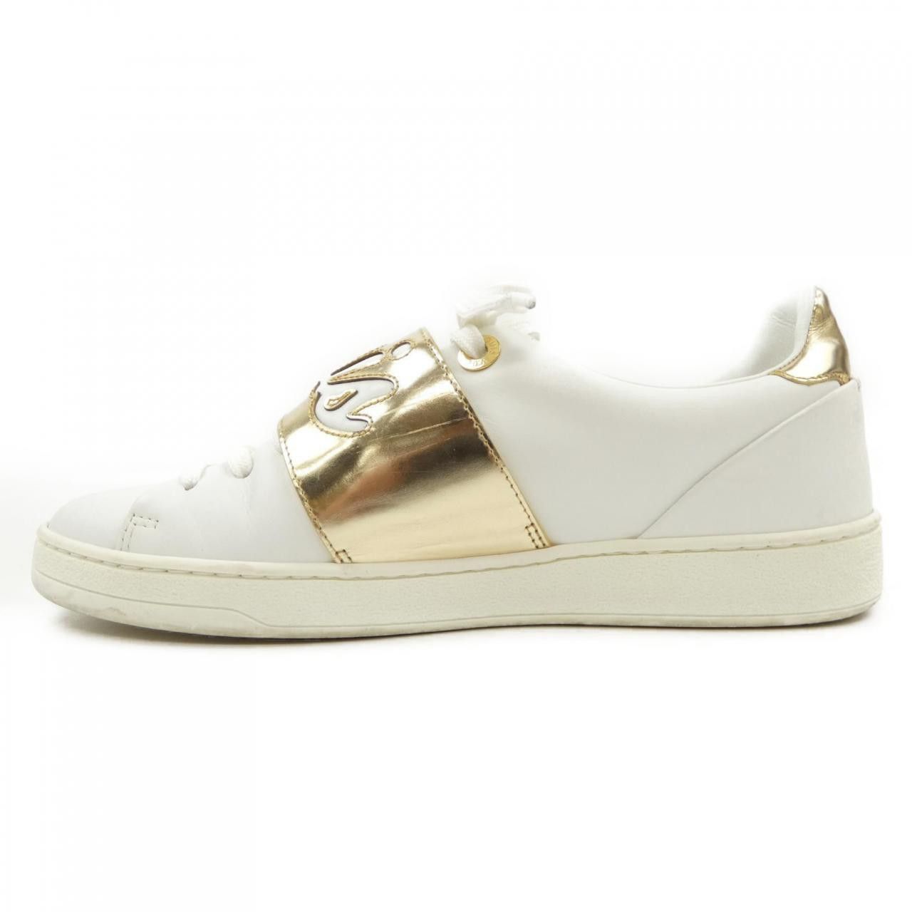 Louis Vuitton Louis Vuitton Louis Vuitton Frontrow Sneakers Leather Shoes DUTY FREE for USA Size ONE SIZE - 2 Thumbnail