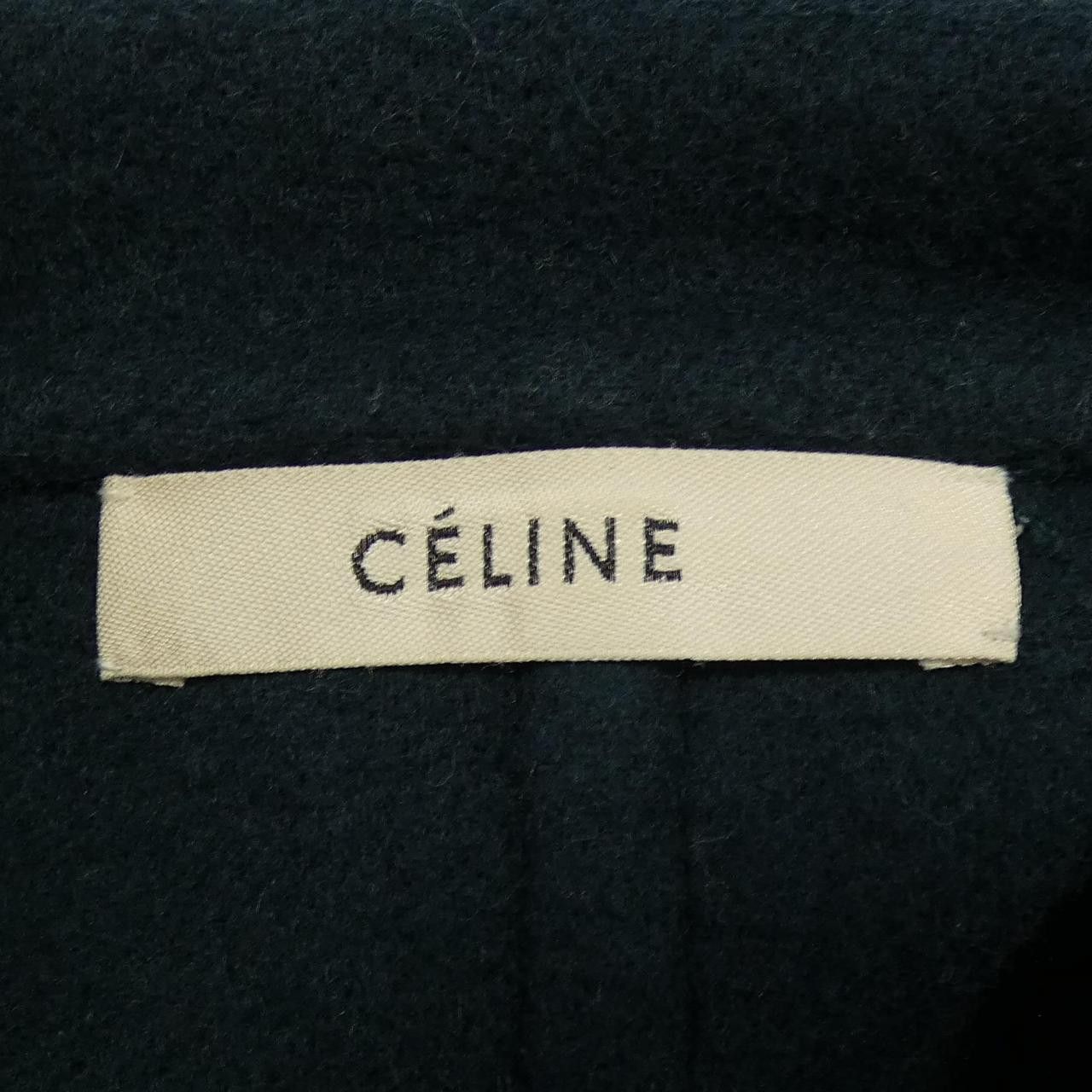 Celine Celine CELINE Cashmere Coat Textile Outerwear 28H136700 DUTY FREE for USA Size ONE SIZE - 4 Thumbnail