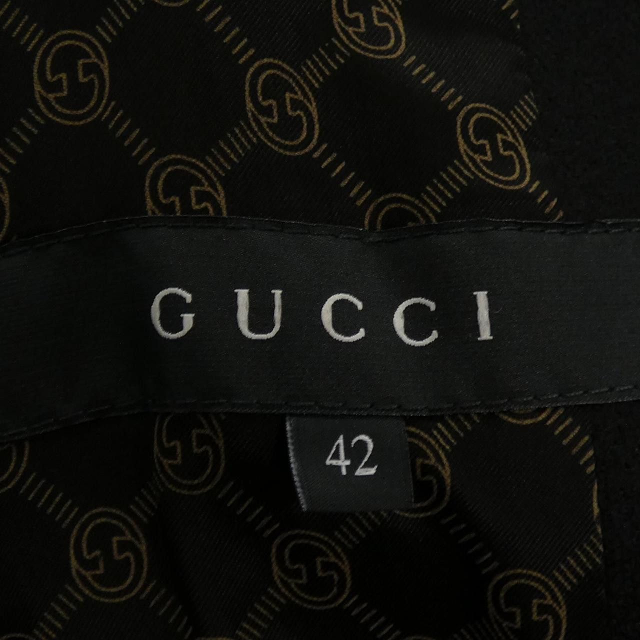 Gucci Gucci Gucci Cashmere Blend Jacket Textile Outerwear 252015ZZ809 DUTY FREE for USA Size ONE SIZE - 4 Thumbnail