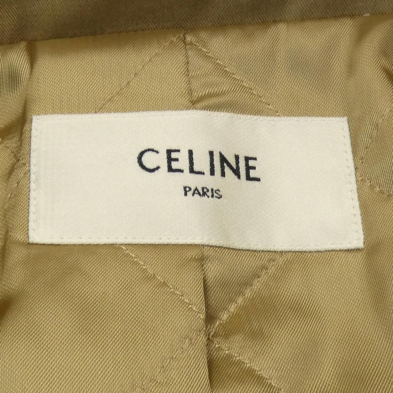 Celine Celine CELINE Wool Coat Others Outerwear 2M697004N DUTY FREE for USA Size ONE SIZE - 4 Thumbnail