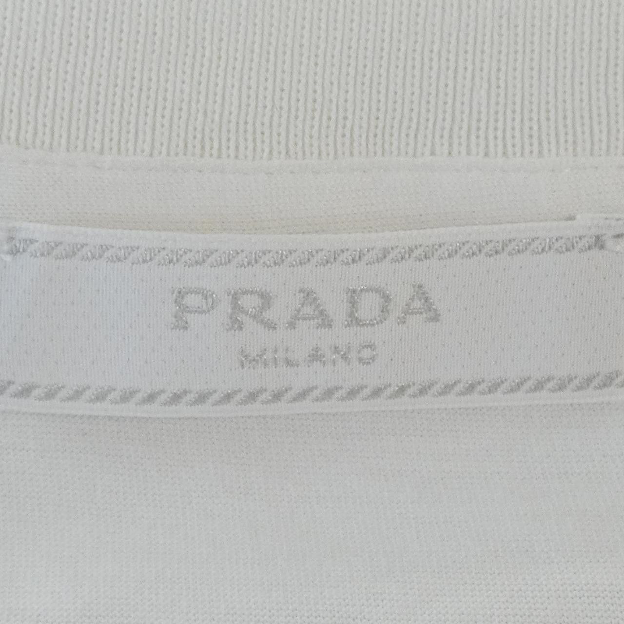 Prada Prada Prada Cotton T Shirt Textile T-Shirts DNA829 DUTY FREE for USA Size ONE SIZE - 4 Thumbnail