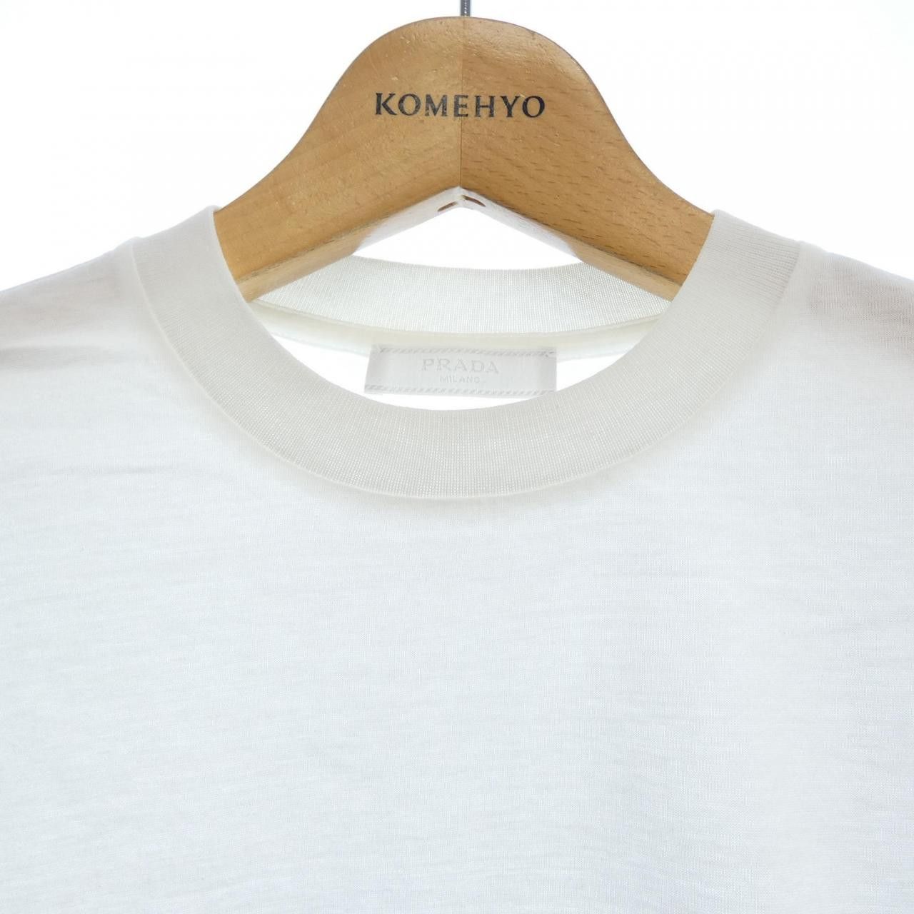 Prada Prada Prada Cotton T Shirt Textile T-Shirts DNA829 DUTY FREE for USA Size ONE SIZE - 5 Thumbnail