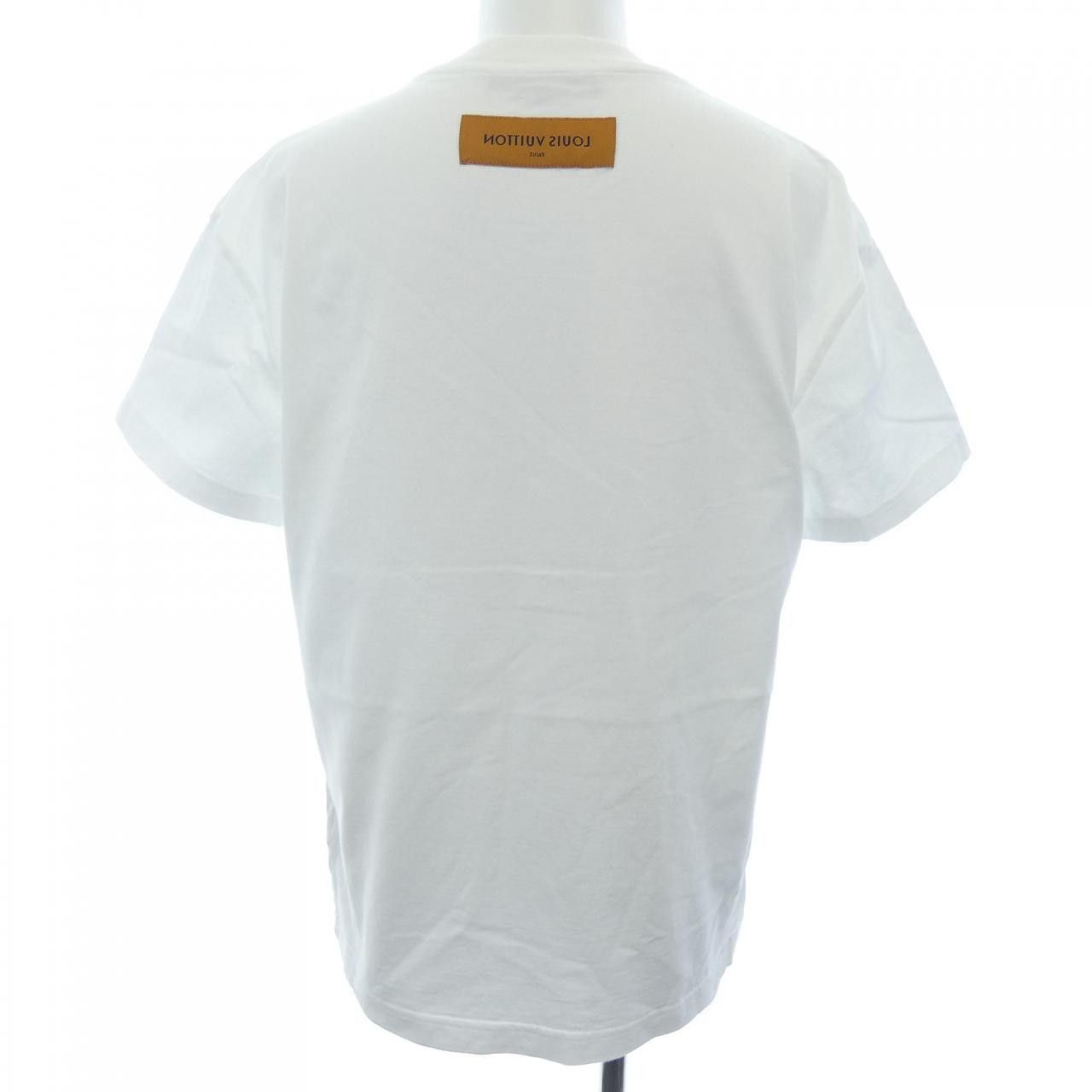 Louis Vuitton Louis Vuitton Louis Vuitton Printed Cotton TShirt Textile T-Shirts HPY83WNPG DUTY FREE for USA Size ONE SIZE - 2 Thumbnail
