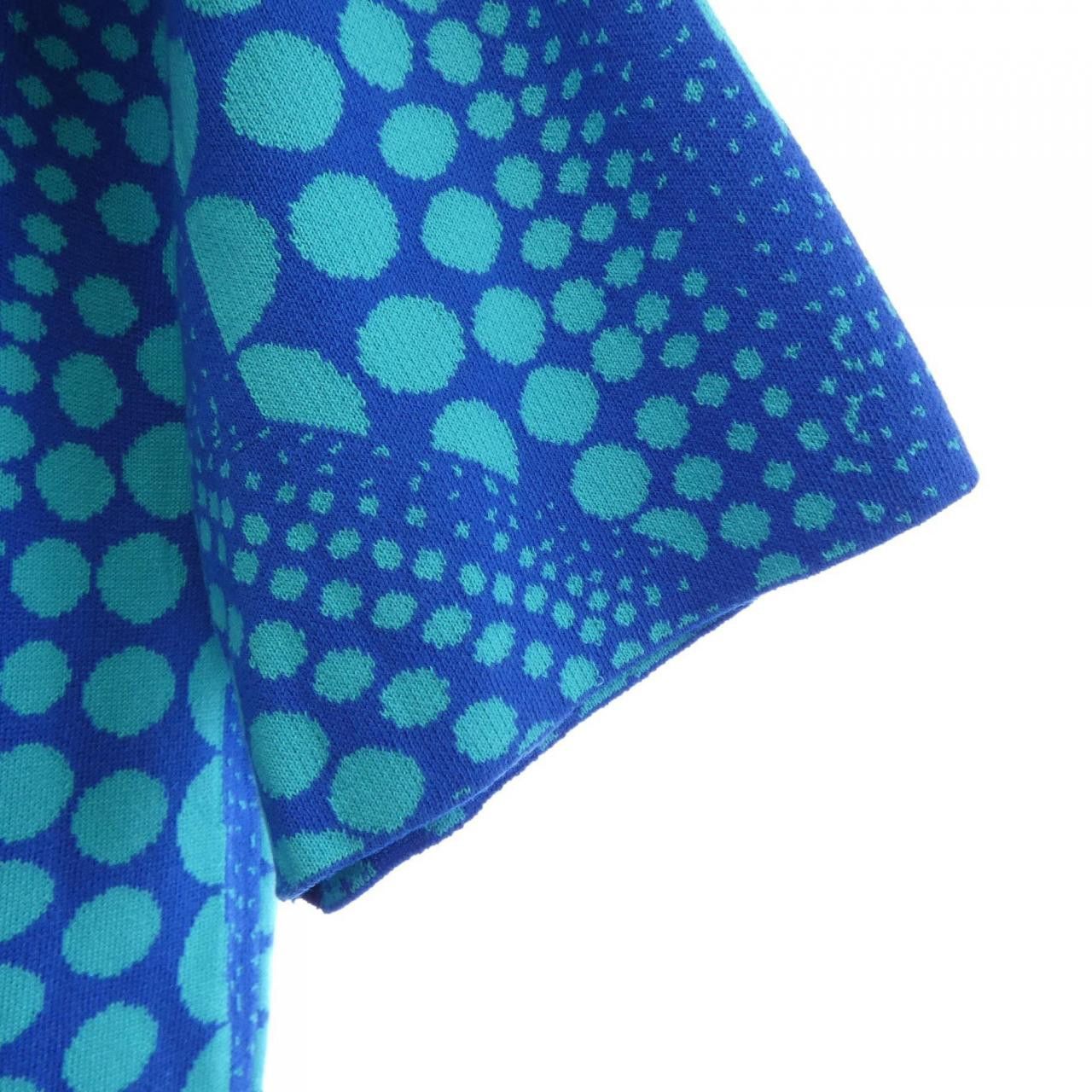 Louis Vuitton Louis Vuitton Louis Vuitton LV×YK Allover Pumpkin Crewneck Knit Limited Textile Tops HON38WJL4 DUTY FREE for USA Size ONE SIZE - 6 Thumbnail