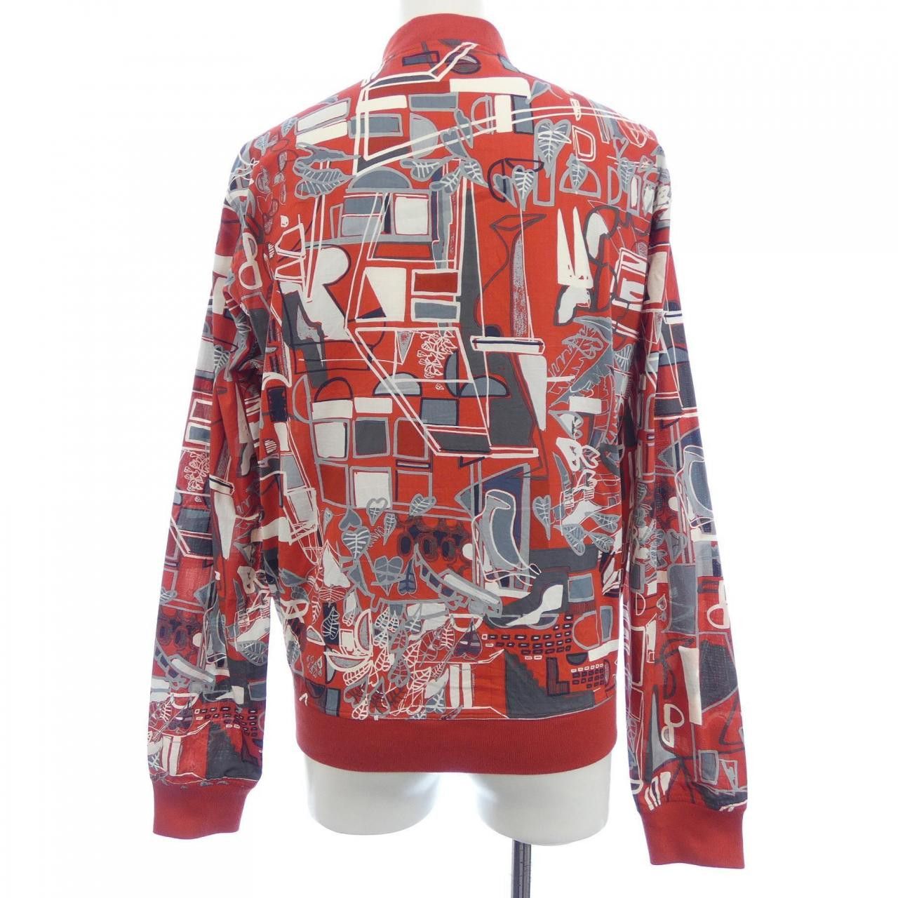 Hermes Hermes Hermes Wool Jacket Textile Outerwear DUTY FREE for USA Size ONE SIZE - 2 Thumbnail