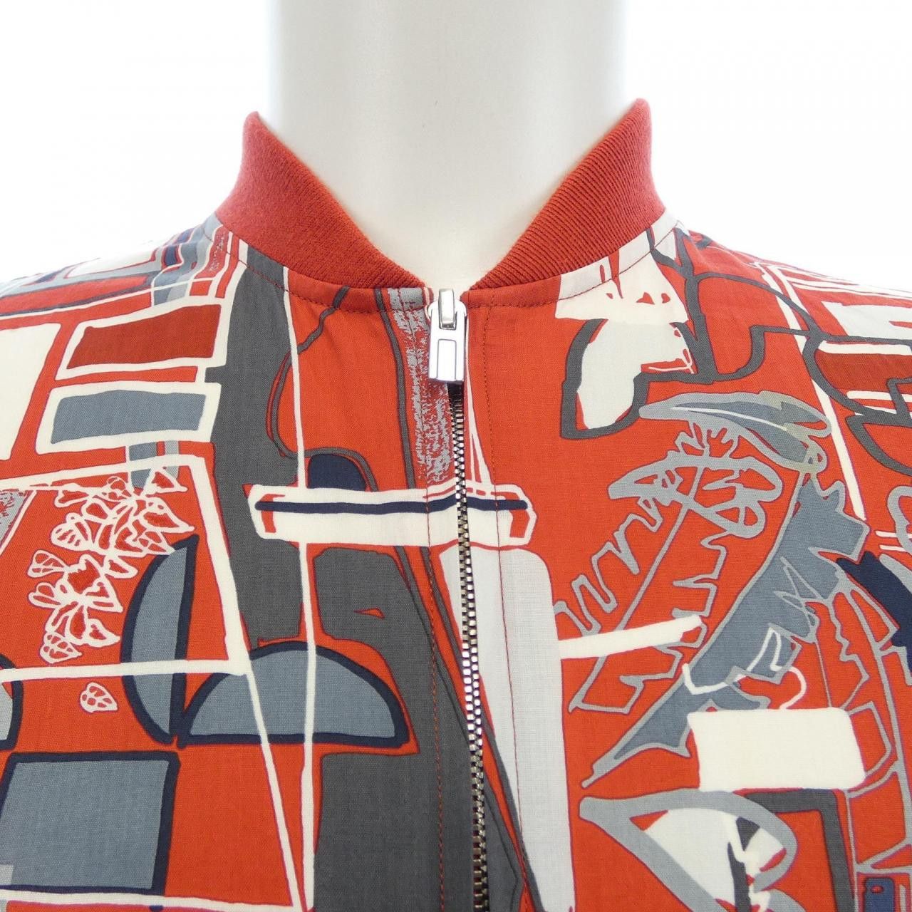 Hermes Hermes Hermes Wool Jacket Textile Outerwear DUTY FREE for USA Size ONE SIZE - 6 Thumbnail