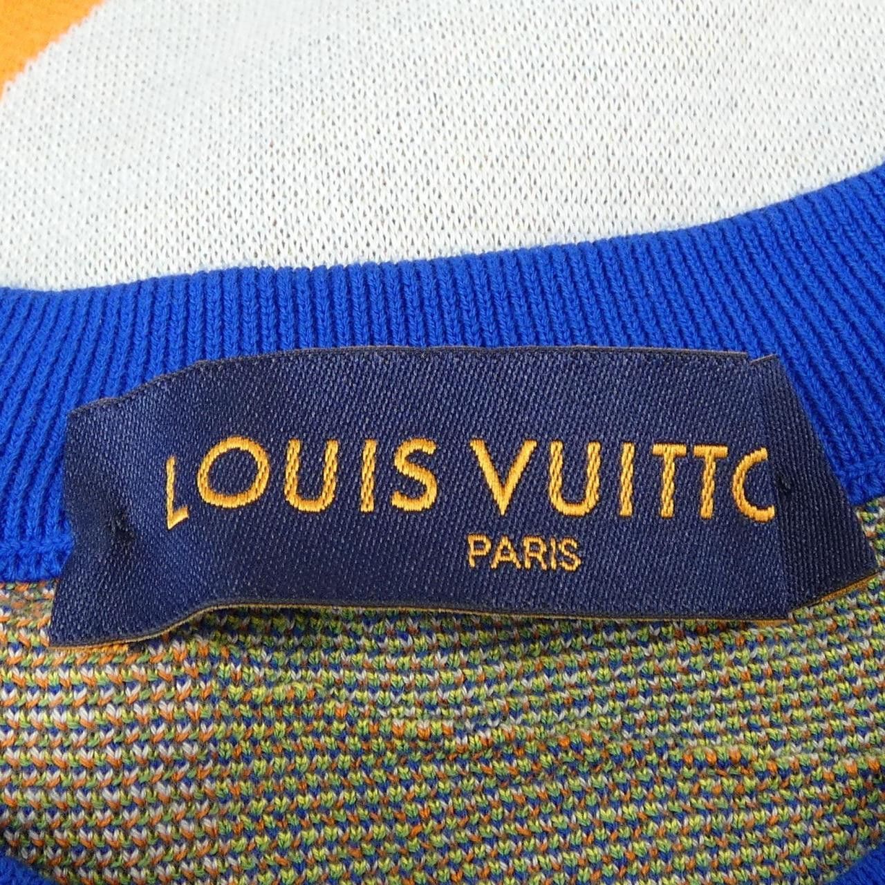 Louis Vuitton Louis Vuitton Louis Vuitton LVM Intercia Knit T Shirt Textile T-Shirts HKN15WZLW DUTY FREE for USA Size ONE SIZE - 4 Thumbnail