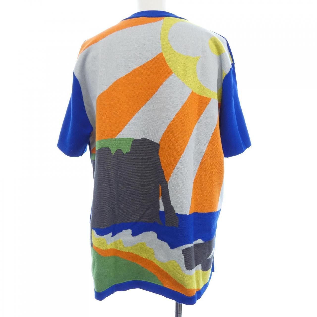 Louis Vuitton Louis Vuitton Louis Vuitton LVM Intercia Knit T Shirt Textile T-Shirts HKN15WZLW DUTY FREE for USA Size ONE SIZE - 2 Thumbnail