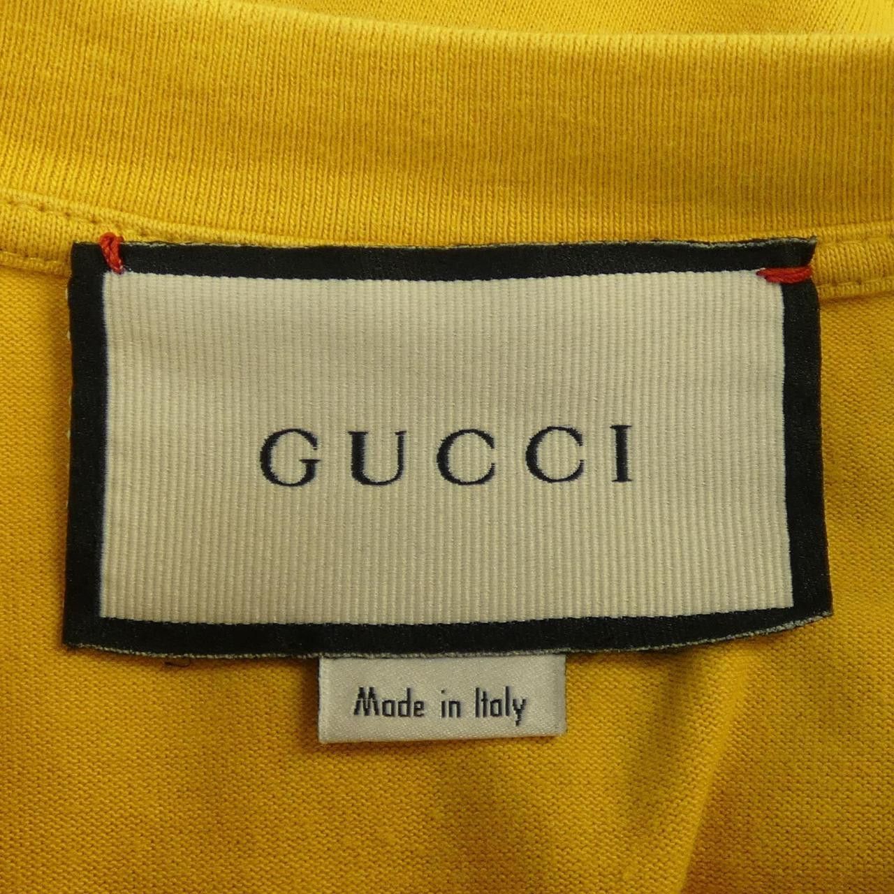 Gucci Gucci Gucci Cotton T Shirt Textile T-Shirts 565806 XJB23 DUTY FREE for USA Size ONE SIZE - 4 Thumbnail