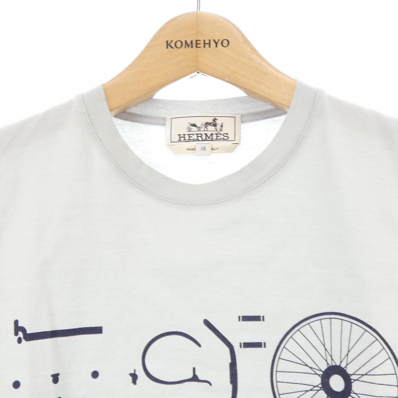 Hermes Hermes Hermes Cotton T Shirt Textile T-Shirts DUTY FREE for USA Size ONE SIZE - 5 Thumbnail