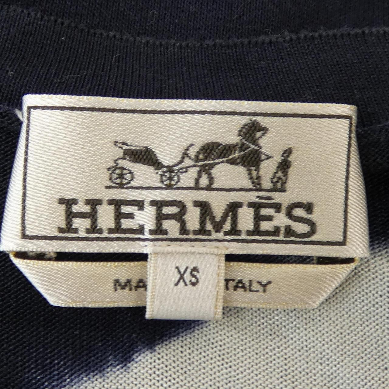 Hermes Hermes Hermes Silk Knit Textile Tops DUTY FREE for USA Size ONE SIZE - 4 Thumbnail