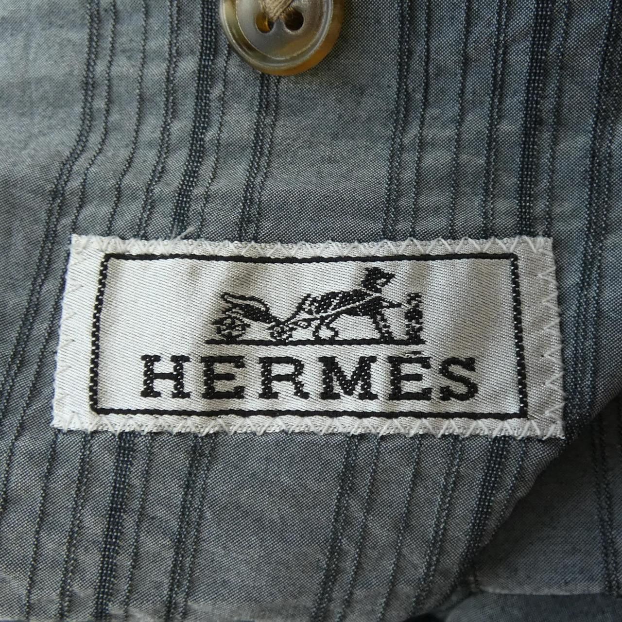 Hermes Hermes Hermes Wool Jacket Textile Outerwear DUTY FREE for USA Size ONE SIZE - 4 Thumbnail